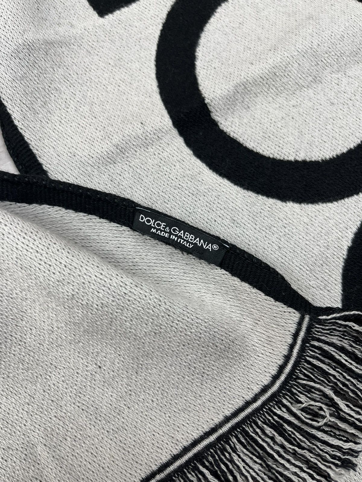 Dolce & Gabbana Dolce Gabbana Full Big Logo Luxury Scarf Y2K Size ONE SIZE - 8 Thumbnail