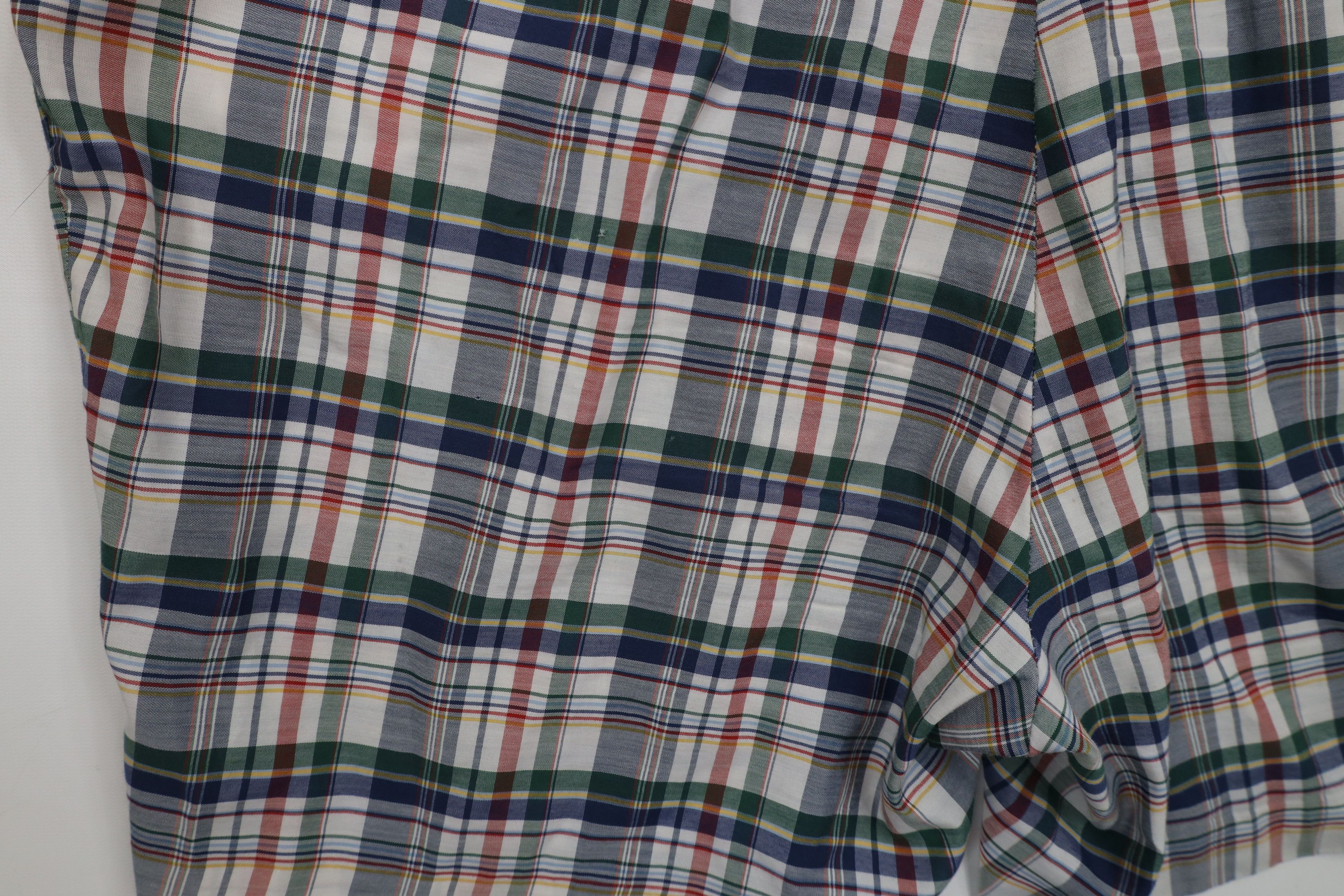Vintage Vintage 90s Streetwear Plaid Above Knee Chino Shorts USA Size US 40 / EU 56 - 12 Thumbnail