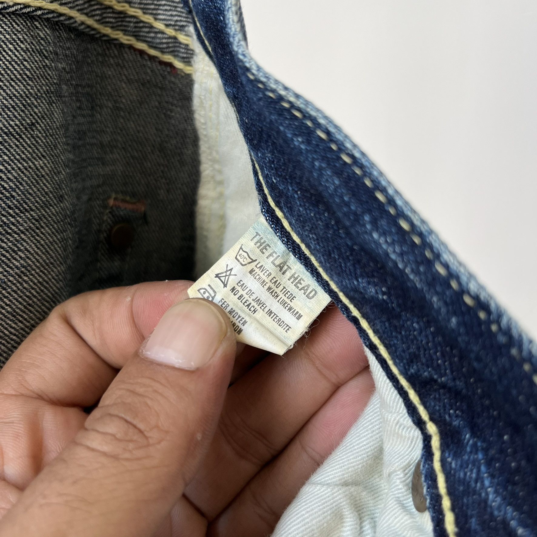 The Flat Head Size 28x32 Vintage Flat Head 3005 Straight Cut Jeans S1770 Size US 28 / EU 44 - 13 Thumbnail