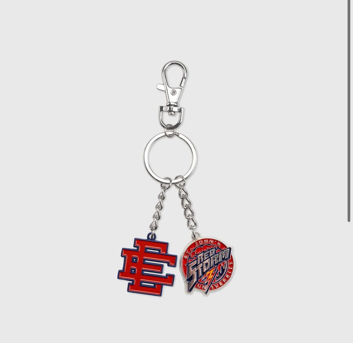 Eric Emanuel Eric Emanuel EE St John’s Red Storm NCAA keychain Size ONE SIZE - 1 Thumbnail