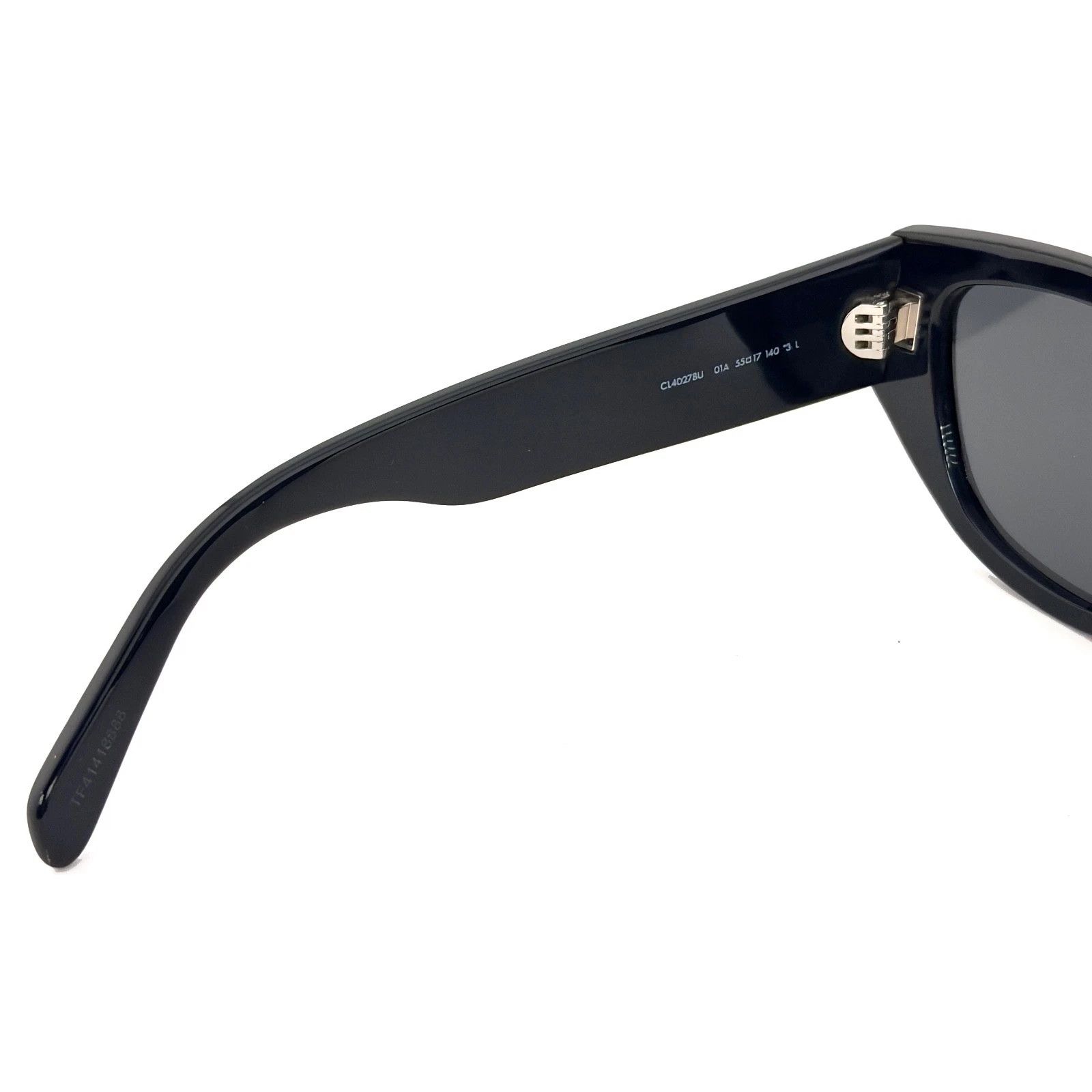 Celine CELINE 40278 MONOCHROMS Black Unisex Sunglasses CL40278U 01A Size ONE SIZE - 7 Thumbnail