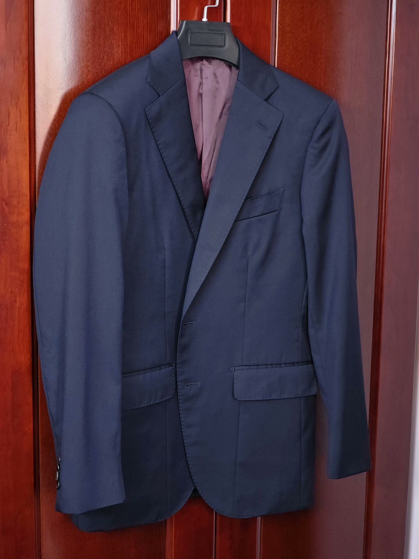 Japanese Brand Custom Italian Wool Blend Suit Jacket Size US S / EU 44-46 / 1 - 1 Thumbnail