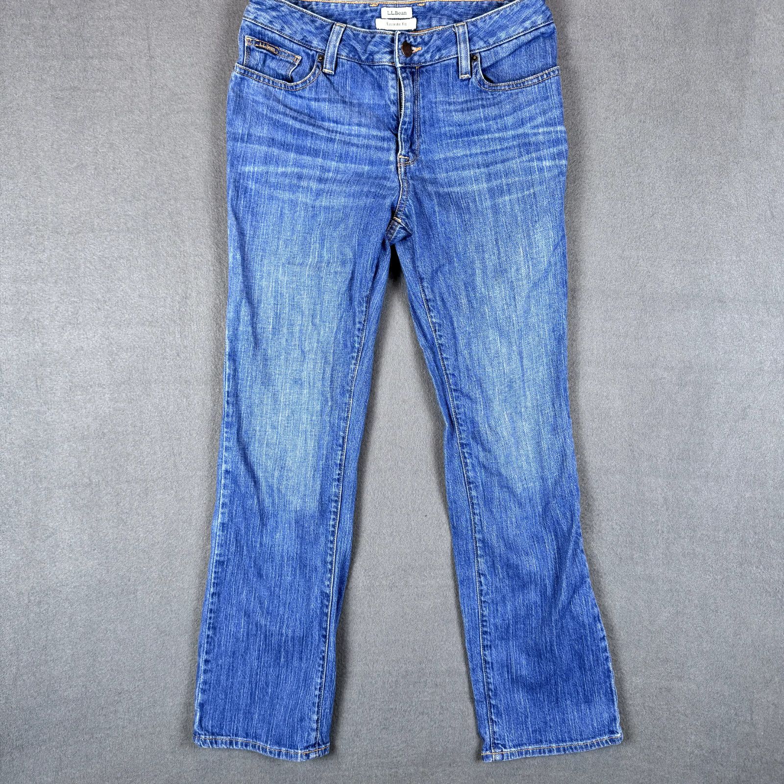 L.L. Bean L.L. Bean Jeans Women's Size 4 (27x28) Favorite Fit Size 27" / US 4 / IT 40 - 2 Thumbnail
