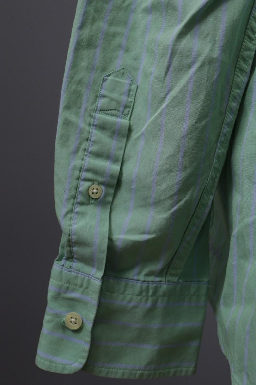 La Martina La Martina Buenos Aires Green Pinstripe Shirt Size 3XL Size US XXL / EU 58 / 5 - 10 Thumbnail