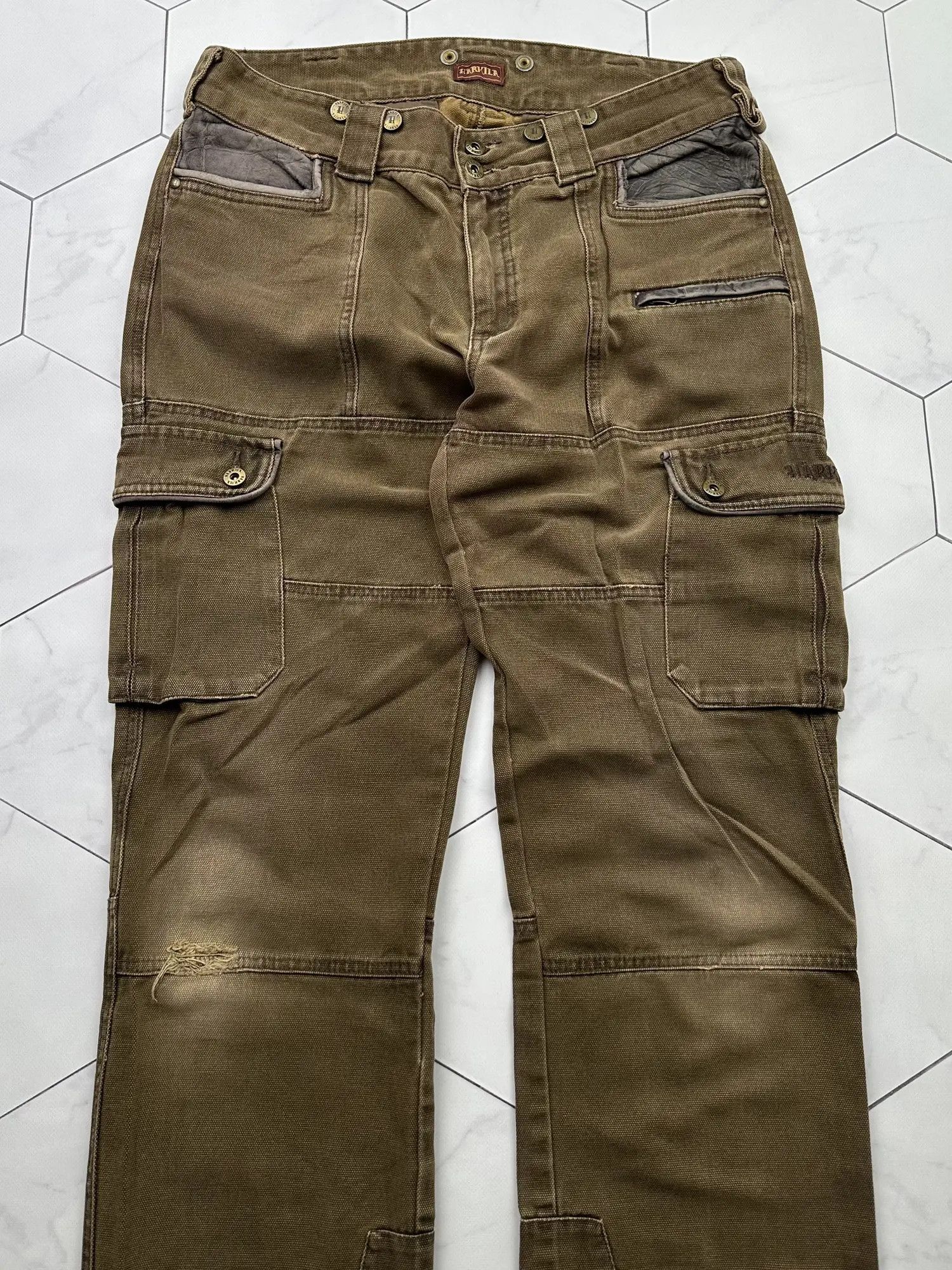 Vintage Vintage Work Cargo Pants E2 Size US 32 / EU 48 - 2 Thumbnail