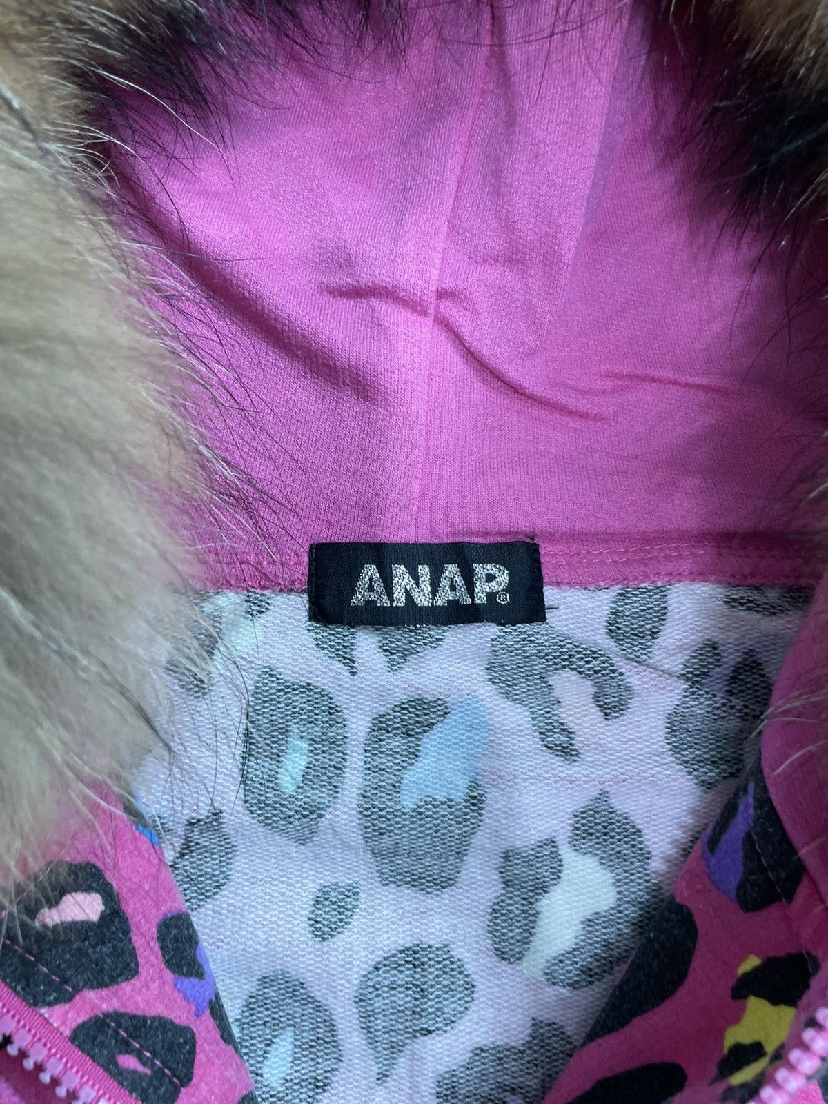 Hysteric Glamour Anap Leopard Zip Fur Hoodie Size US L / EU 52-54 / 3 - 6 Thumbnail
