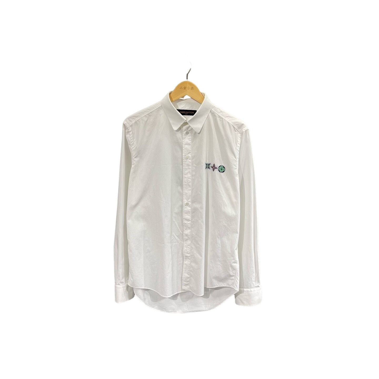 Louis Vuitton Louis Vuitton Embroidery Long Sleeve Shirt M Size US M / EU 48-50 / 2 - 1 Thumbnail
