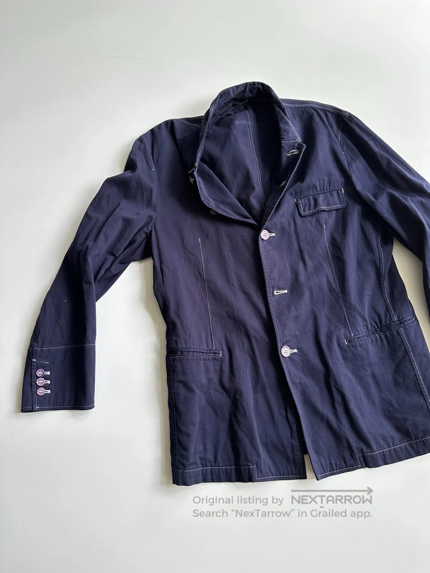 Comme des Garcons Comme des Garcons HOMME 1998 Mid-Sleeve Jacket| Size US M / EU 48-50 / 2 - 2 Thumbnail