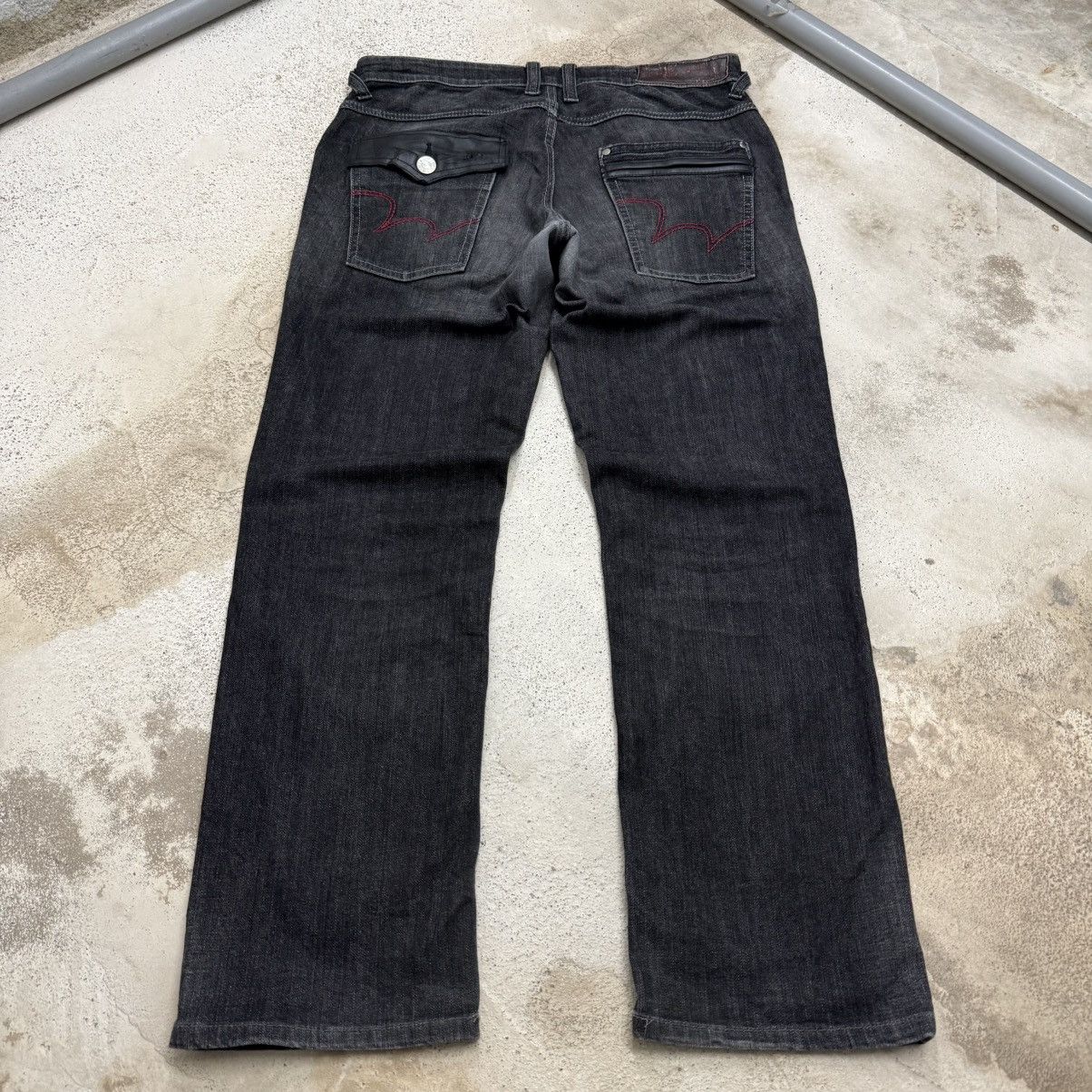 Edwin Edwin 503 Regular Edge of Blue Jeans Stretch Denim Pants Size US 32 / EU 48 - 2 Thumbnail