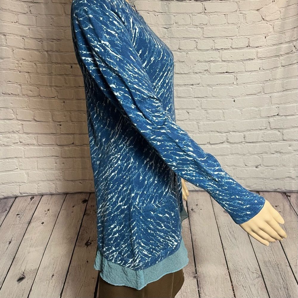 Other NEW LOGO by Lori Goldstein Cotton Cashmere V-Neck Sweater S Size XXS / US 00 / IT 34 - 3 Thumbnail