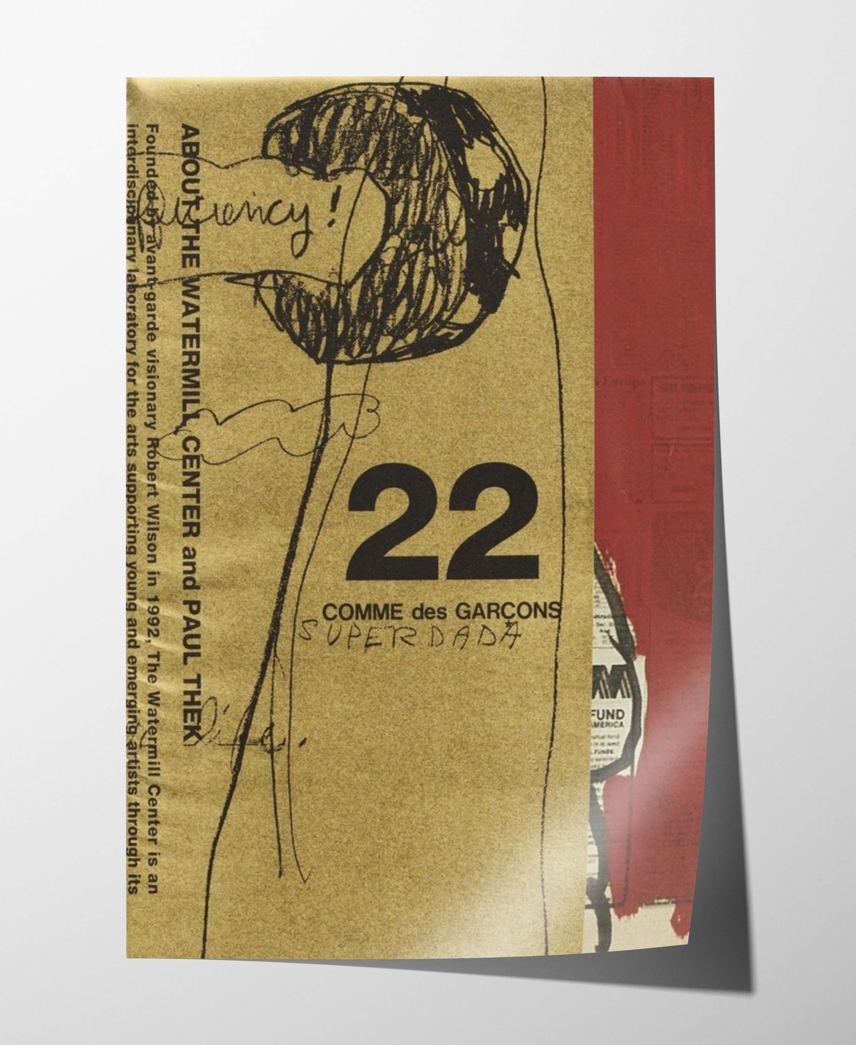 Comme des Garcons Comme Des Garcons Poster Gift Vintage Archive Art Book Logo Size ONE SIZE - 2 Thumbnail