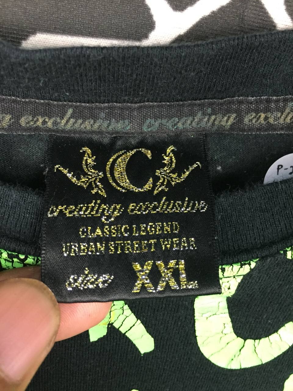 Vintage Creating Exclusive NYC All Over Print Long Sleeve Tee Size US XXL / EU 58 / 5 - 10 Thumbnail