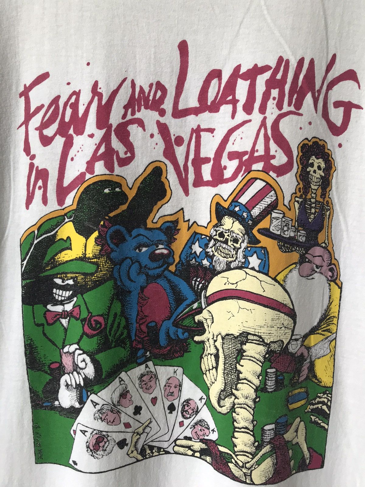 Vintage Vintage 90s Fear and loathing in las vegas Grateful Dead Size US XL / EU 56 / 4 - 2 Thumbnail
