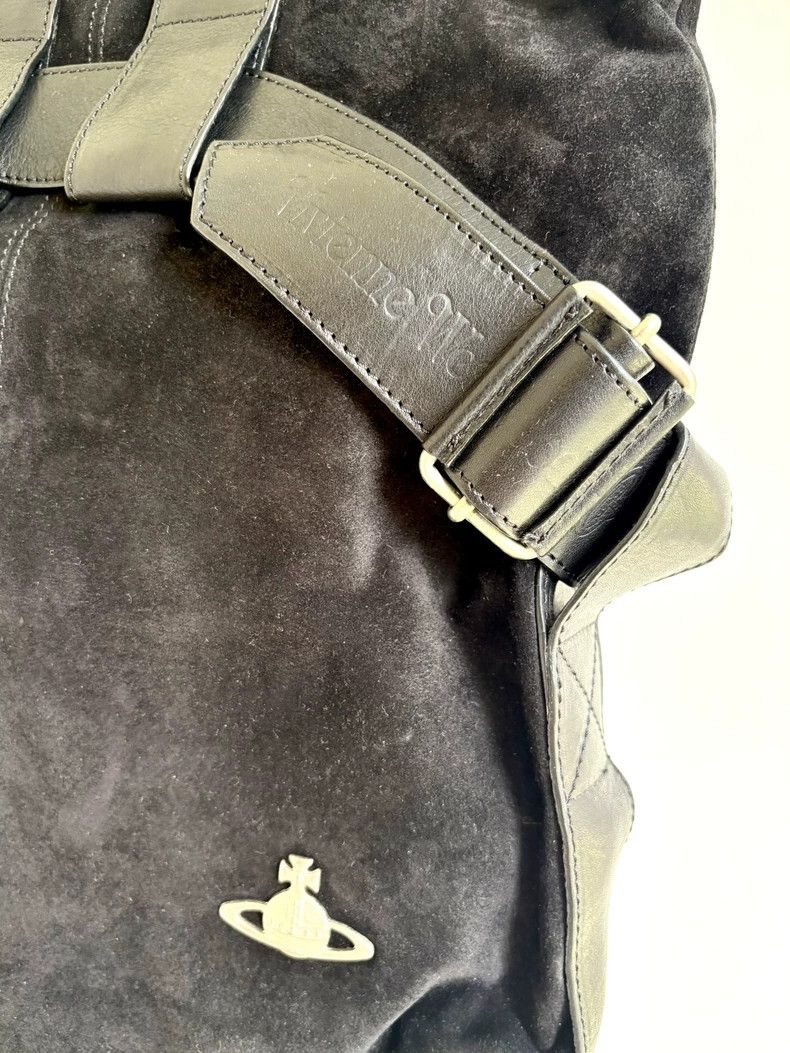 Vivienne Westwood Vivienne Westwood size os Lufu black locomotive strap handb Size ONE SIZE - 4 Thumbnail