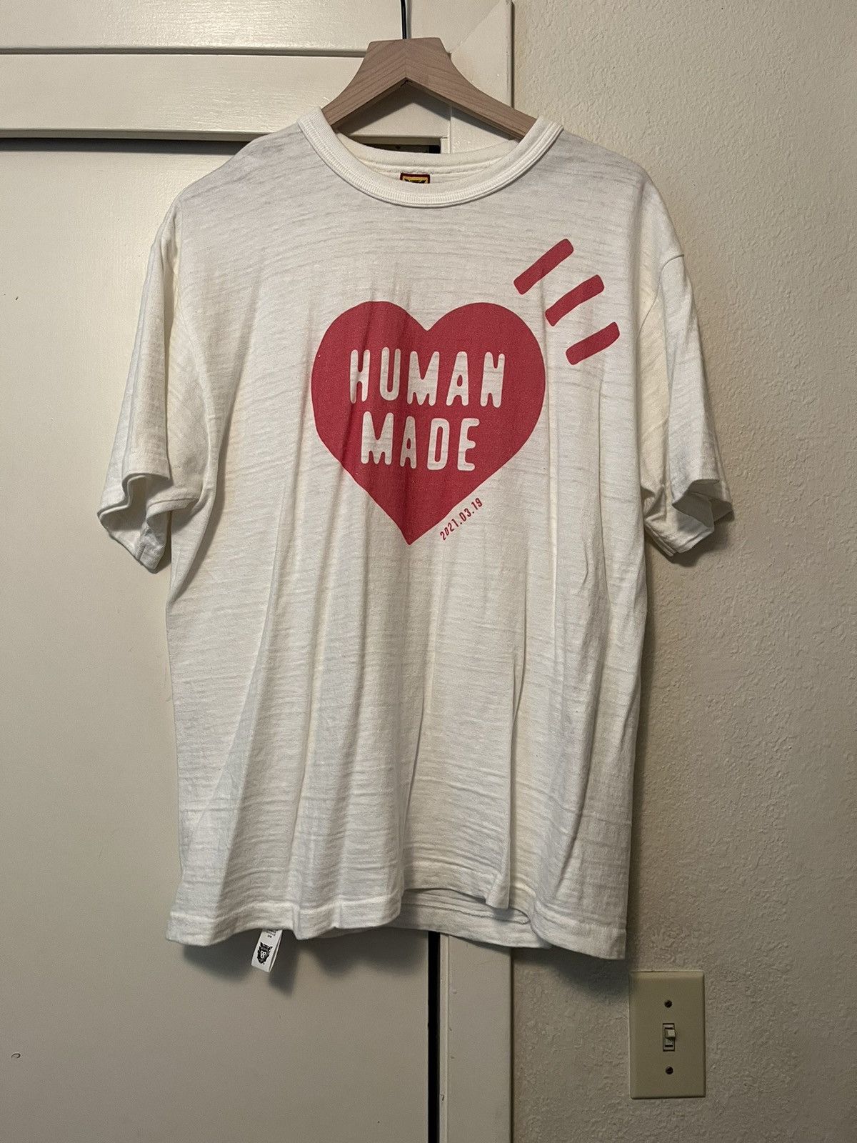 image of Human Made T Shirt in White, Men's (Size XL)