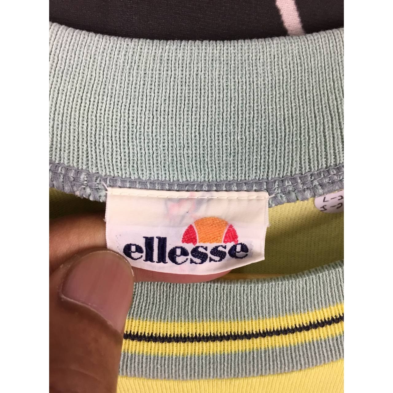 Ellesse × Vintage Vtg Ellesse Perugia Italia Embroidered Logo Longsleeve Tee Size US L / EU 52-54 / 3 - 11 Thumbnail