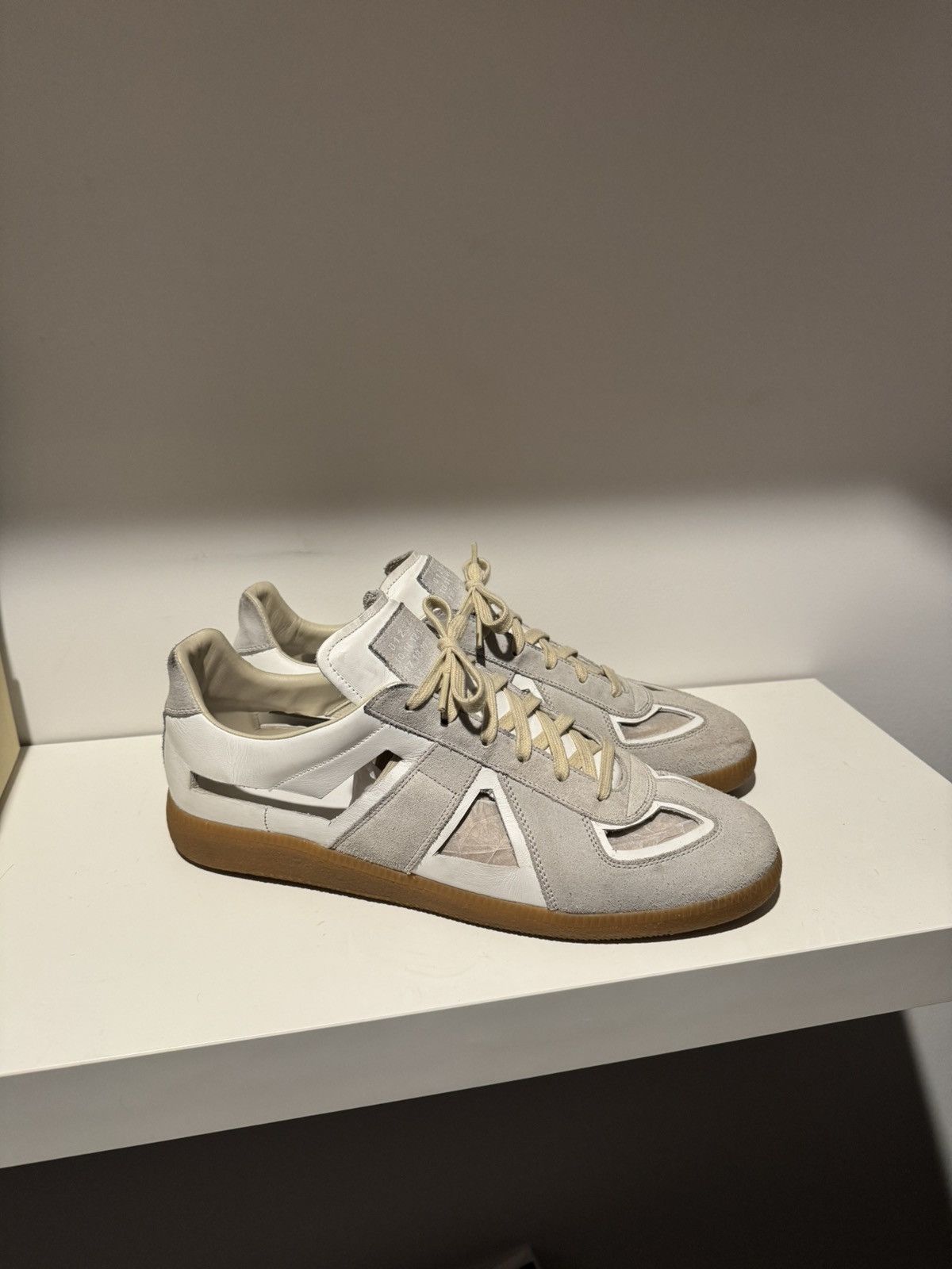 Maison Margiela Cut Out Sneakers | Grailed