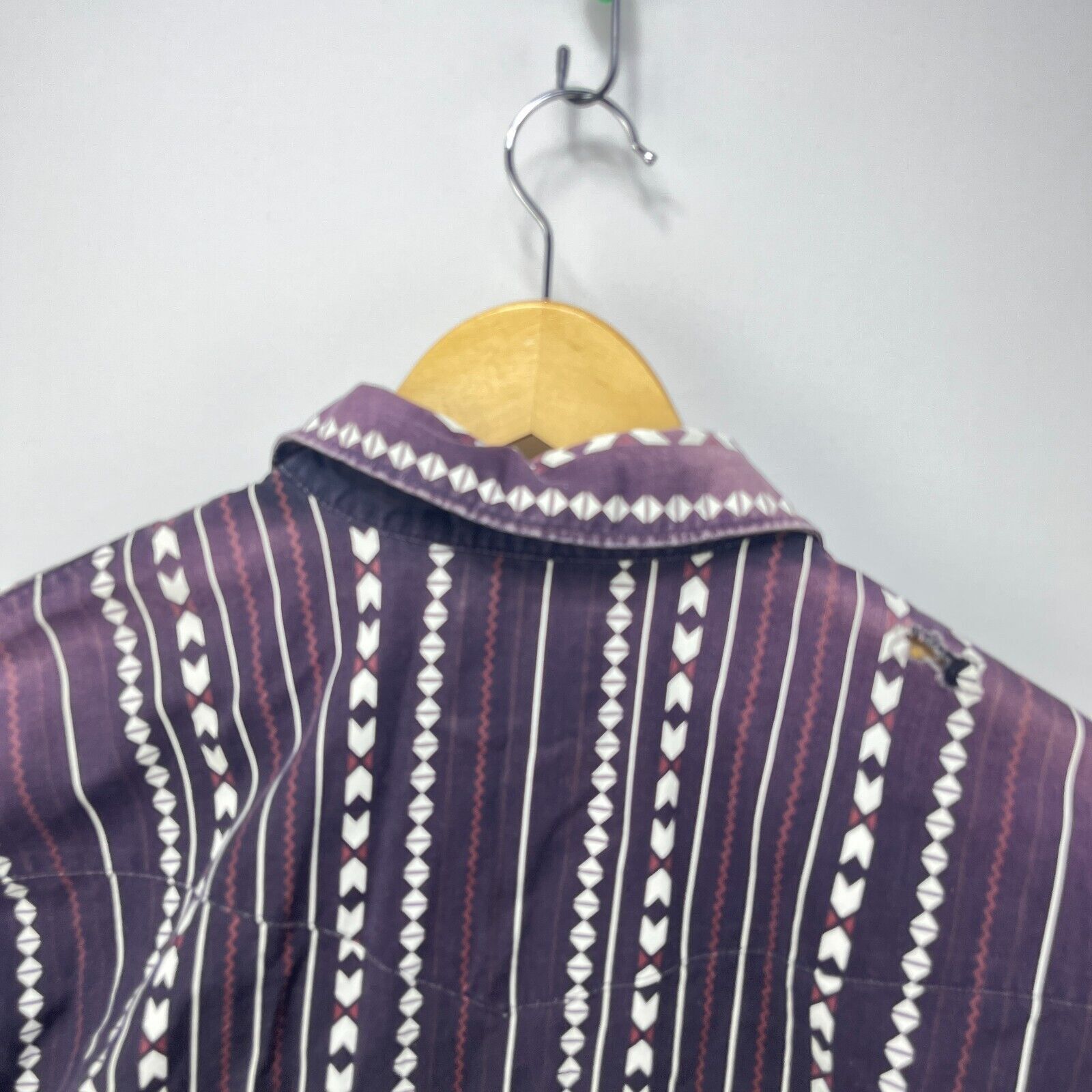 Vintage × Wrangler Vintage 90s Faded Wrangler Western Button Up Long Sleeve XL Size US XL / EU 56 / 4 - 9 Thumbnail