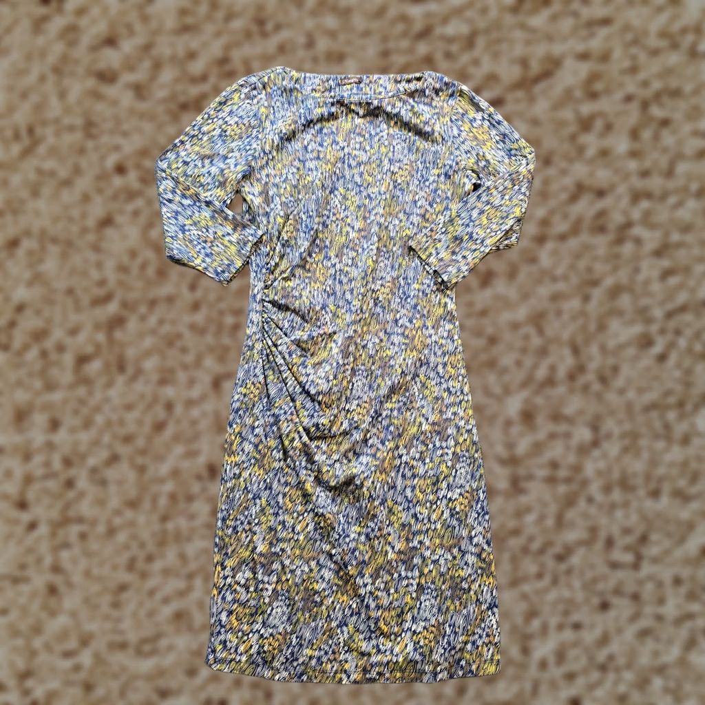 J.McLaughlin J McLaughlin Dress Womens XS Blue Green Catalina Cloth Stretch Casual Capsule Blue Womens Dress XS Size XS / US 0-2 / IT 36-38 - 1 Thumbnail