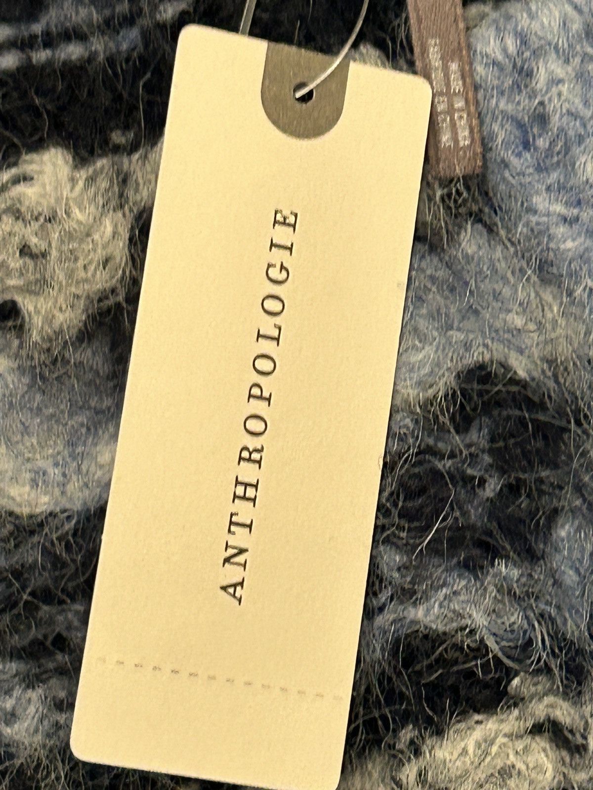 Anthropologie Anthropologie Blue Bling Fair Isle Cropped Sweater Rhineston Size ONE SIZE - 8 Thumbnail