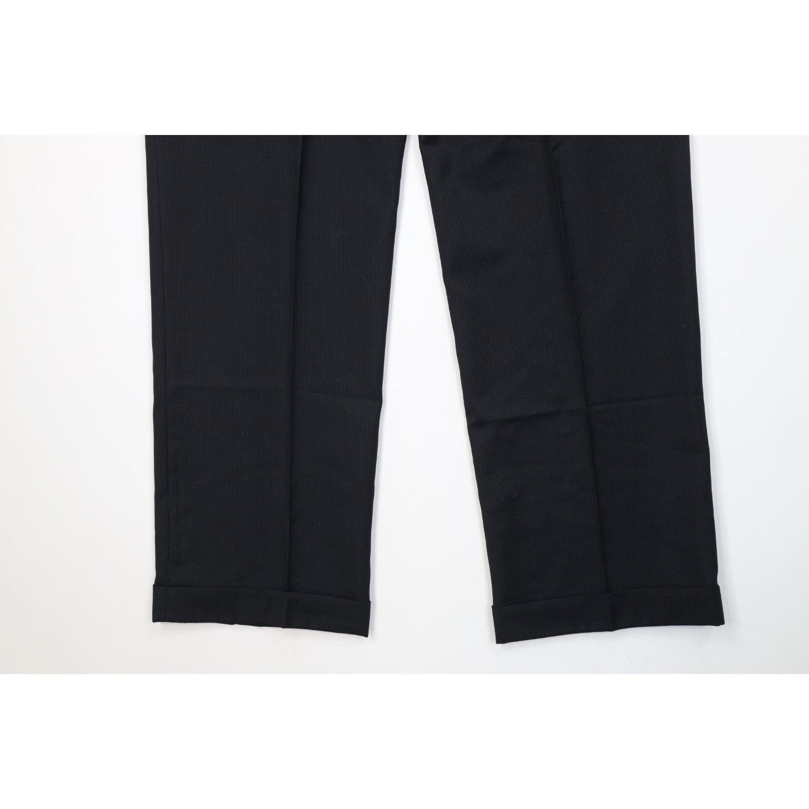 Jos. A. Bank Jos A Bank Signature2 Piece Wool Striped Suit Black Size 40R - 19 Thumbnail