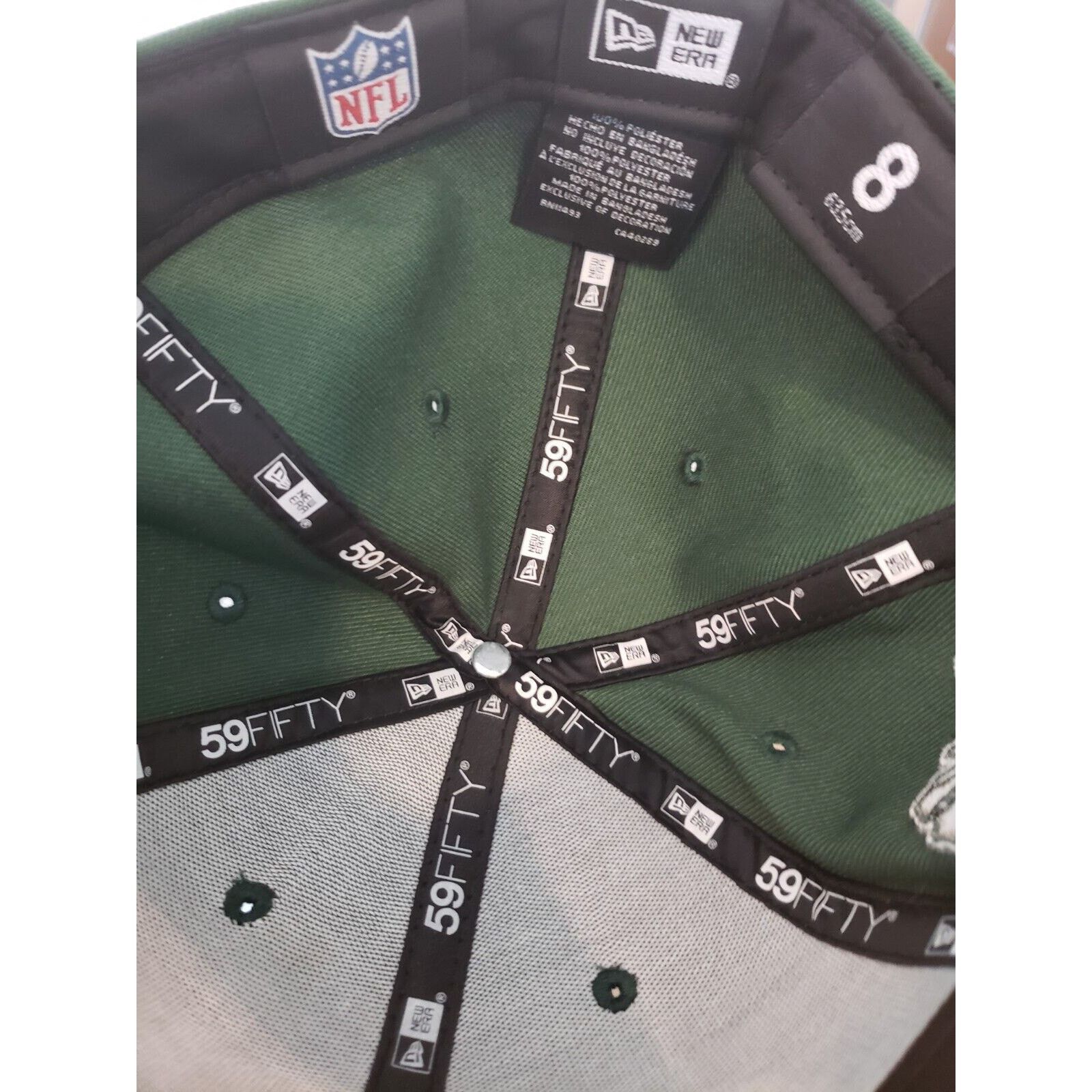 New Era Green Bay Packers Hat Super Bowl 31 Size 8 Green New Era Size ONE SIZE - 8 Thumbnail