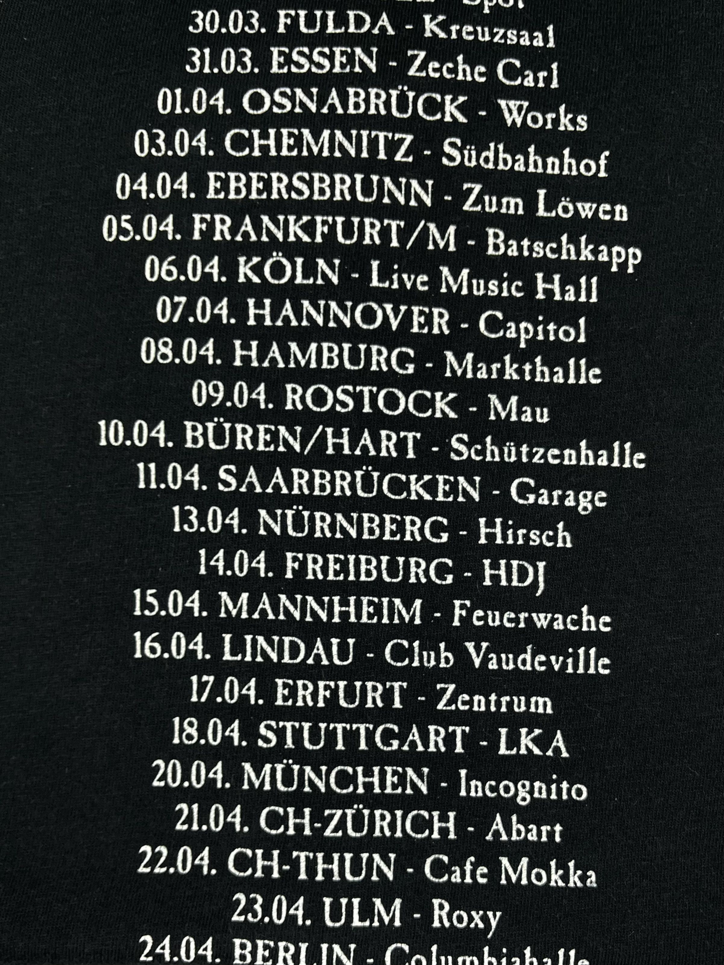 Band Tees Vintage Subway To Sally Tour Rock Band T Shirt 1990’s Size US XL / EU 56 / 4 - 17 Thumbnail