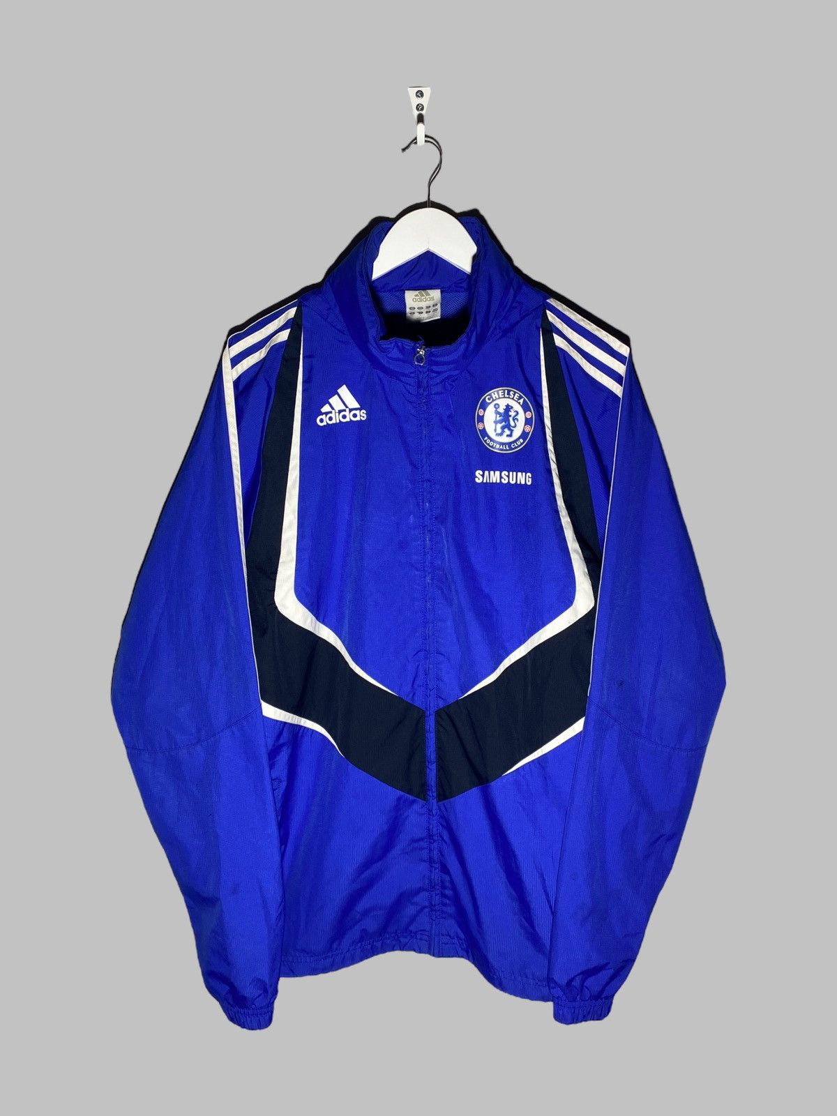 Adidas Vintage Adidas Chelsea FC 2009/10 Pre Match Training Jacket Size US M / EU 48-50 / 2 - 1 Thumbnail