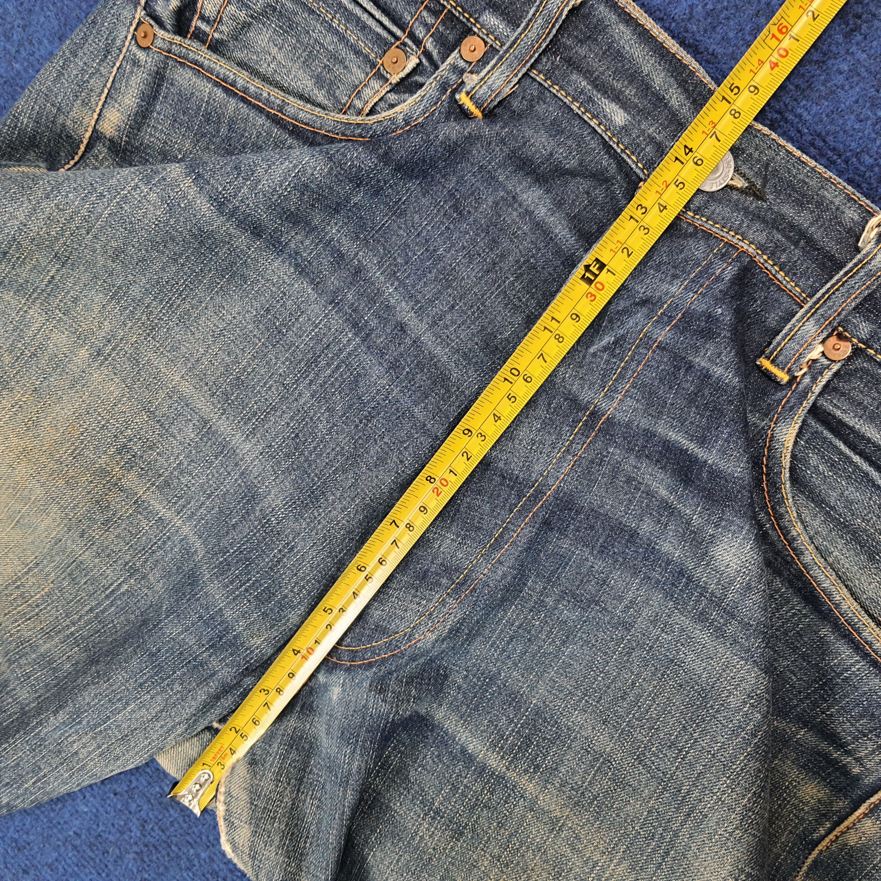 Evisu Vintage Evisu Japan Denim Custom Red Daicock Jeans C297N24 Size US 34 / EU 50 - 12 Thumbnail