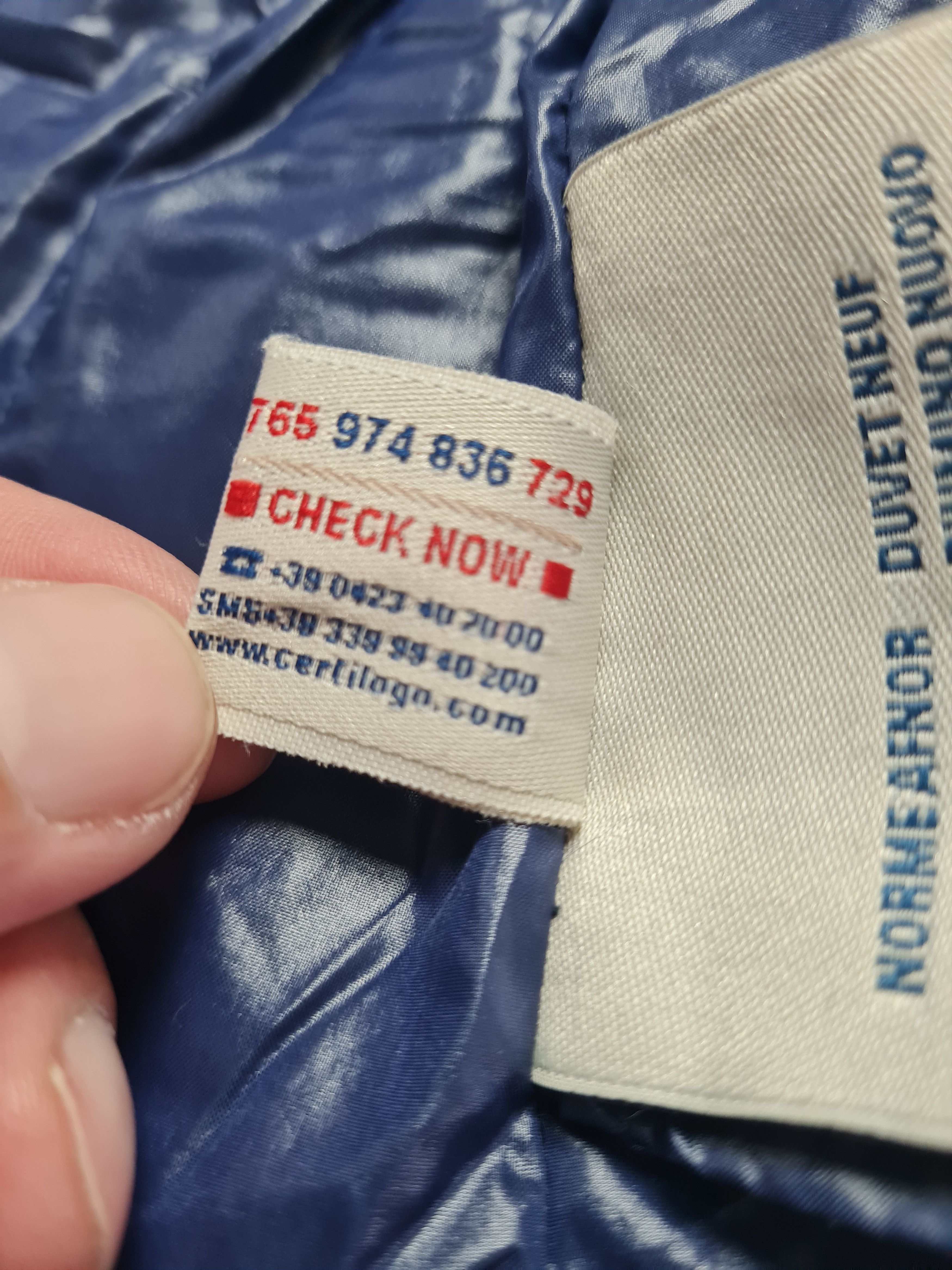 Moncler Down Jacket Moncler Parka Blue12 mois - sz 74cm Size XXS / US 00 / IT 34 - 16 Thumbnail
