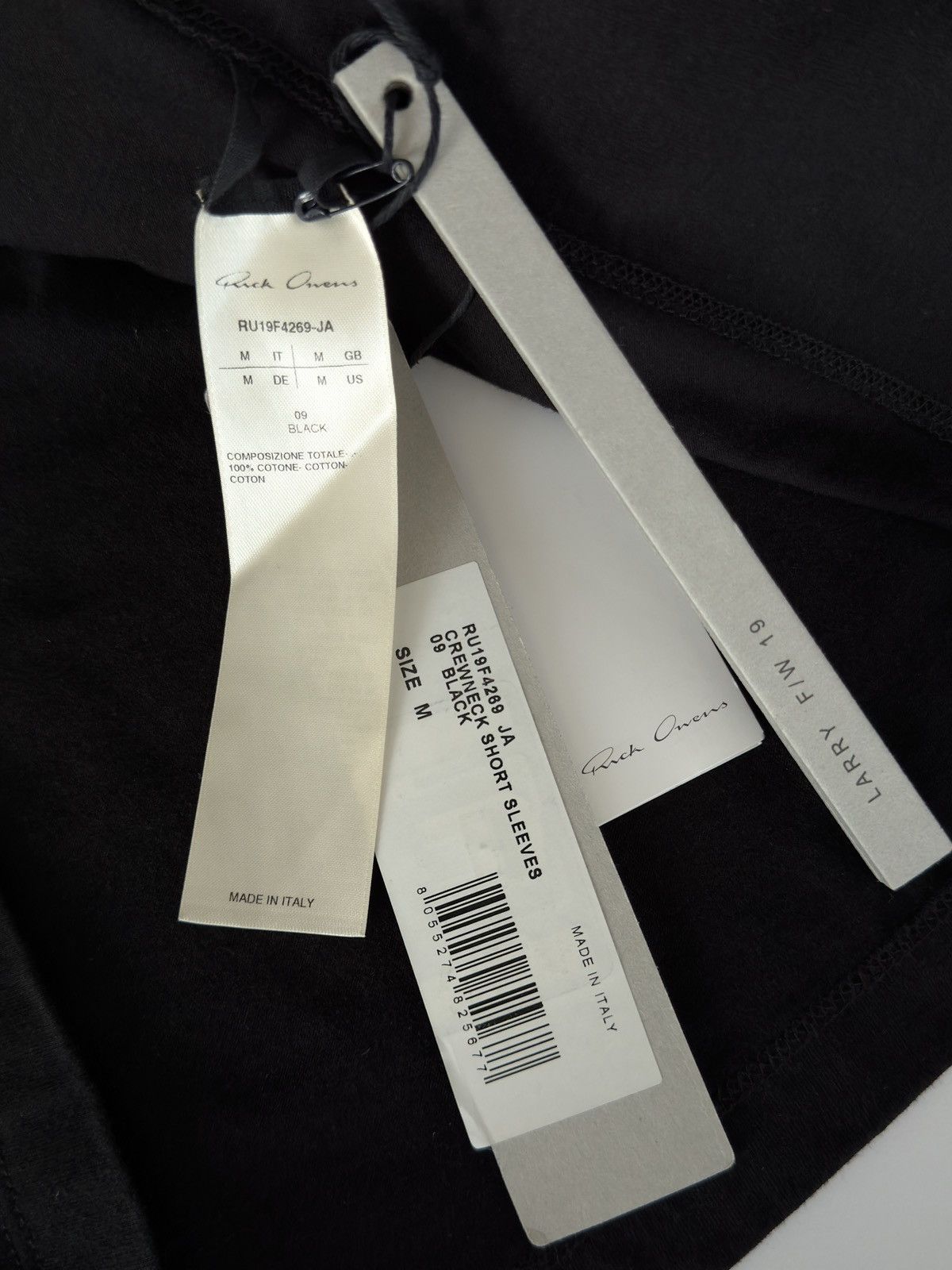 Rick Owens RICK OWENS OVERSIZED TEE Size US M / EU 48-50 / 2 - 2 Thumbnail