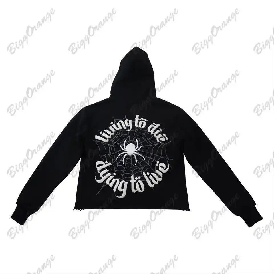 Designer × Japanese Brand Y2K Black Spring and Autumn Relaxed Super Dalian Hoodie Size US M / EU 48-50 / 2 - 5 Thumbnail