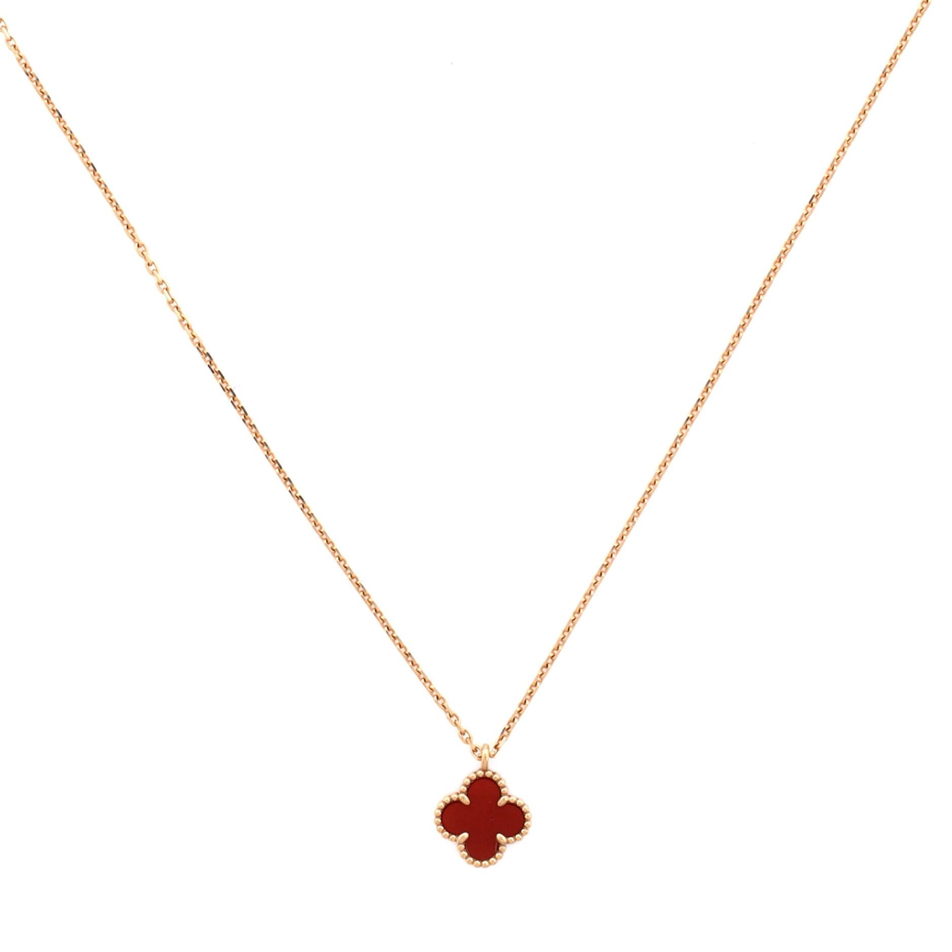 Van Cleef & Arpels Sweet Alhambra Pendant Necklace Size ONE SIZE - 1 Thumbnail