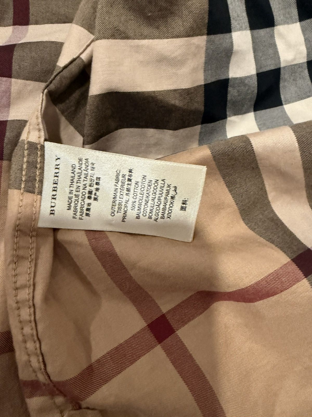 Burberry Button up baby shower classic Size US M / EU 48-50 / 2 - 3 Thumbnail