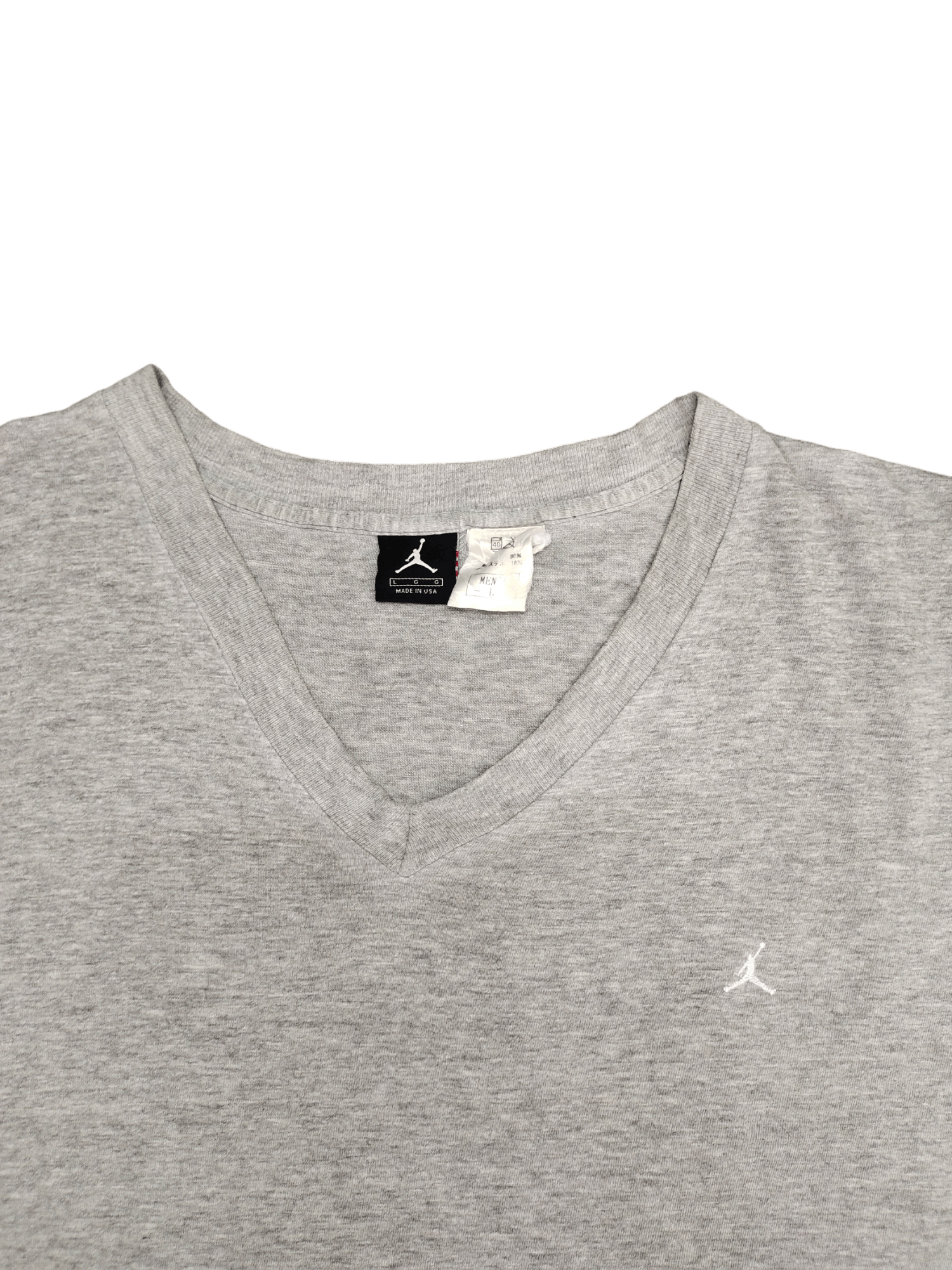 Jordan Brand Vintage 90s Nike Jordan Brand Basketball Center Logo T-Shirt Size US L / EU 52-54 / 3 - 8 Thumbnail