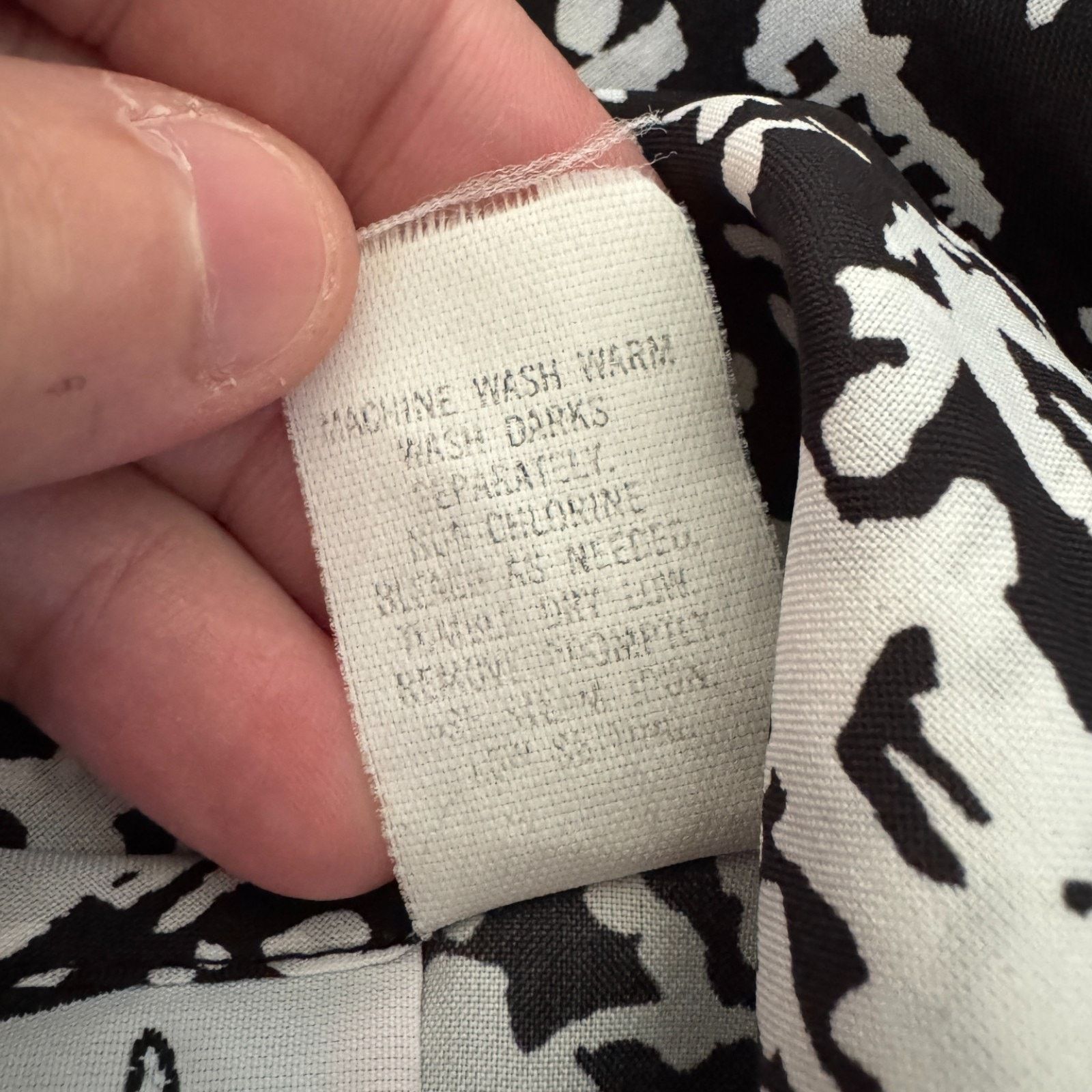 Other Jonquil by Judy Bond Blouse 22W 42 Plus Size Black White Size XXL / US 16-18 / IT 52-54 - 14 Thumbnail