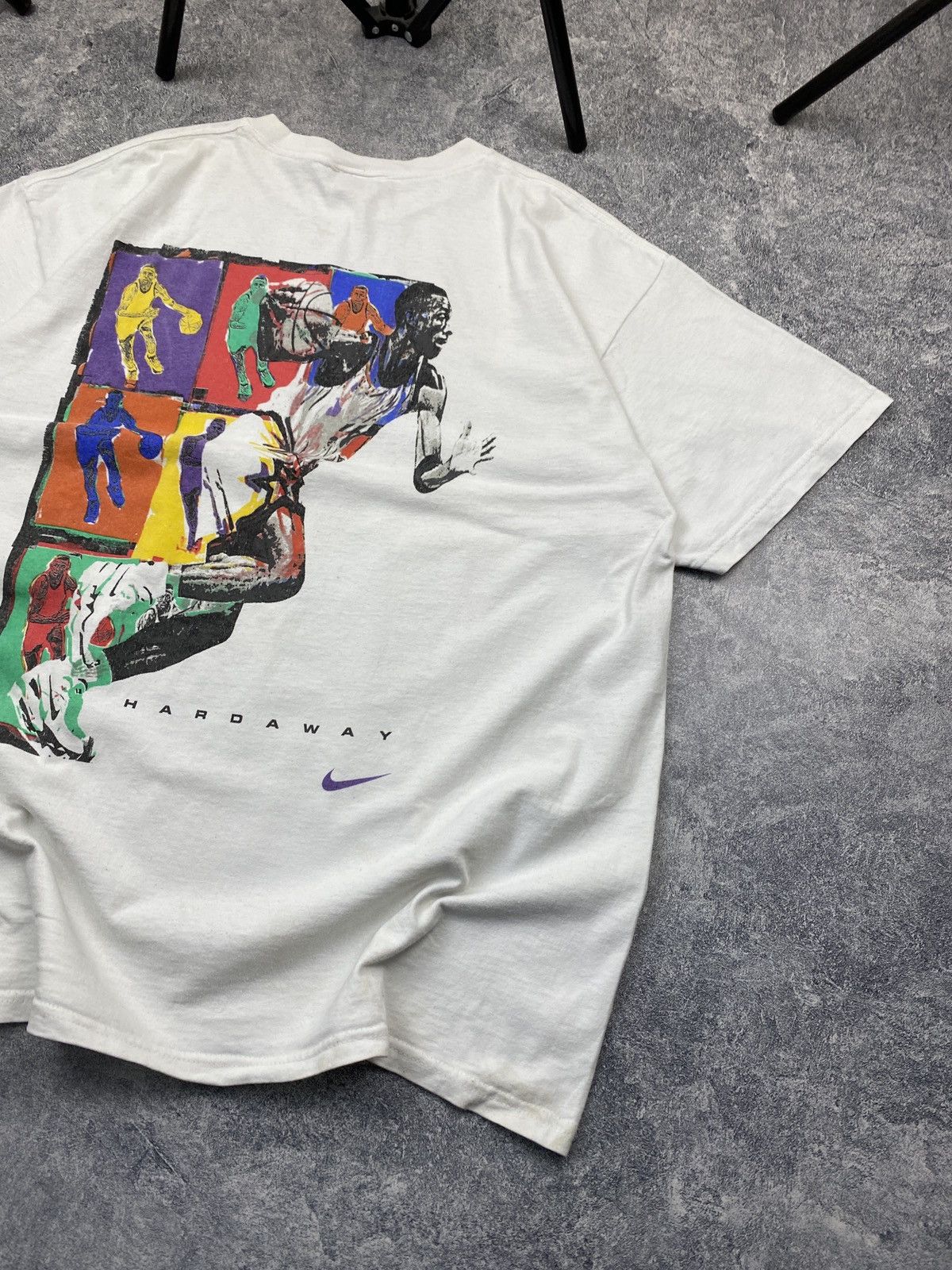 NBA × Nike × Vintage VTG 90s Penny Hardaway Nike NBA Art Tee Size Large Size US L / EU 52-54 / 3 - 6 Thumbnail