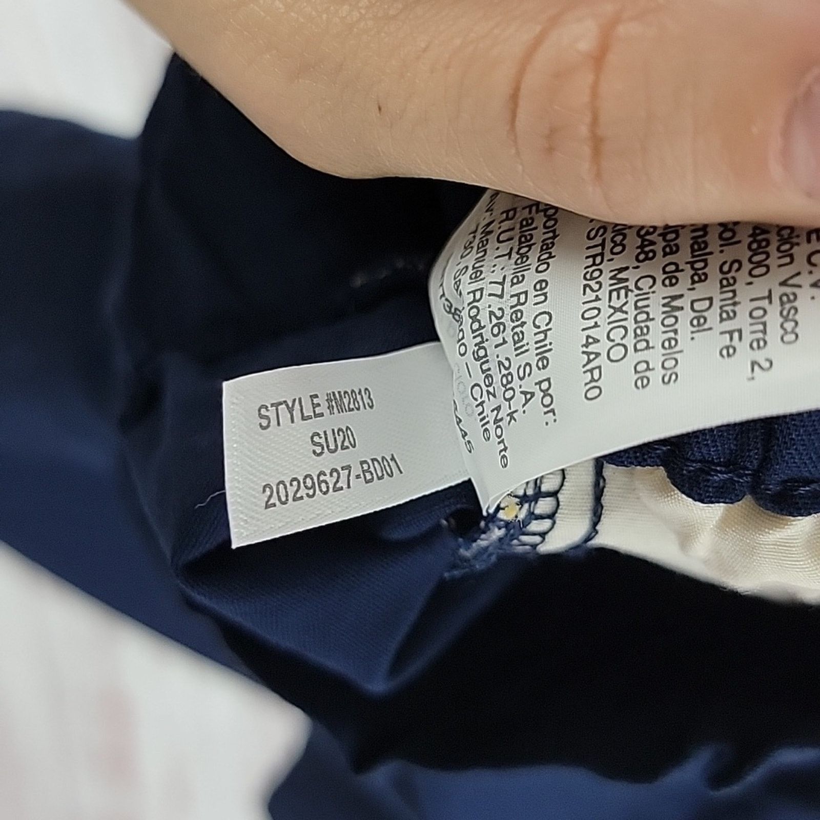 J.Crew J Crew Navy Paperbag Chino Shorts Size 2 Size 26" / US 2 / IT 38 - 12 Thumbnail