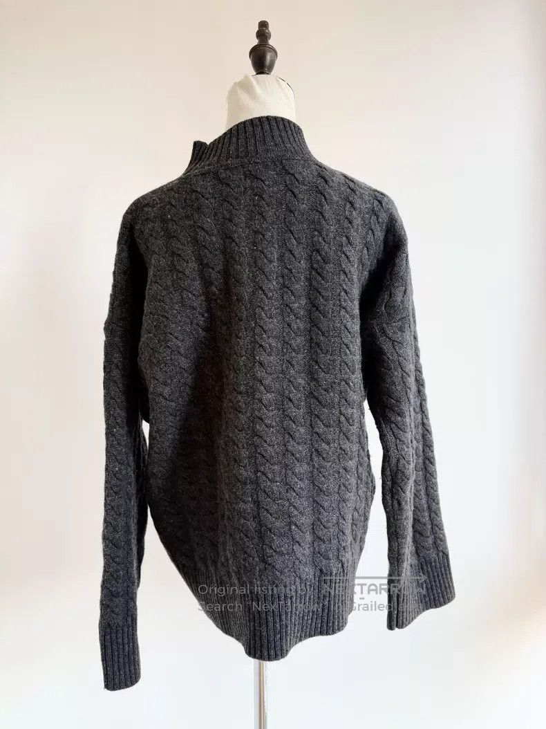 Vivienne Westwood Vivienne Westwood Gray cable-knit sweater Size ONE SIZE - 4 Thumbnail