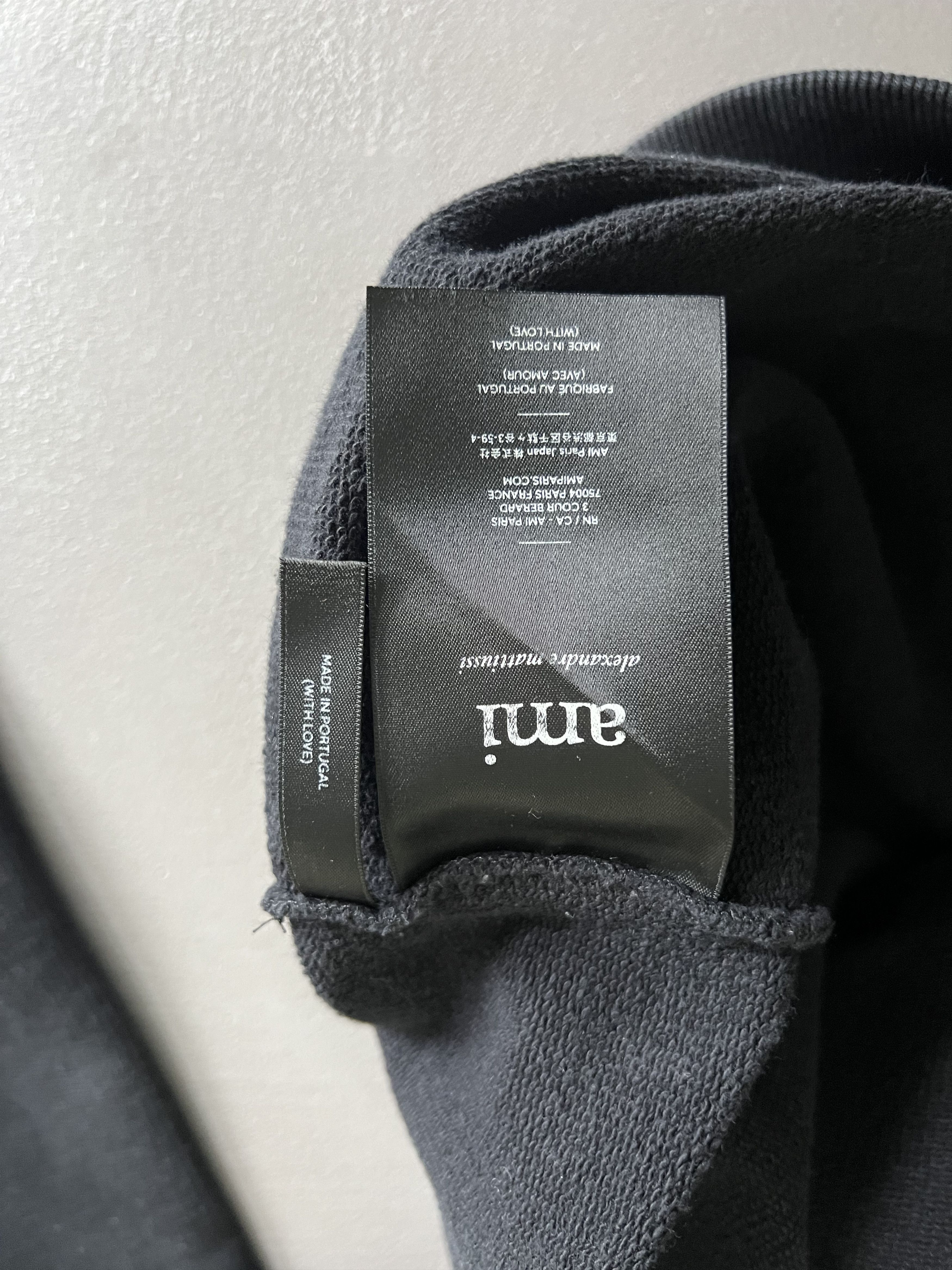 AMI AMI Smiley black hoodie (M) Size US M / EU 48-50 / 2 - 6 Thumbnail