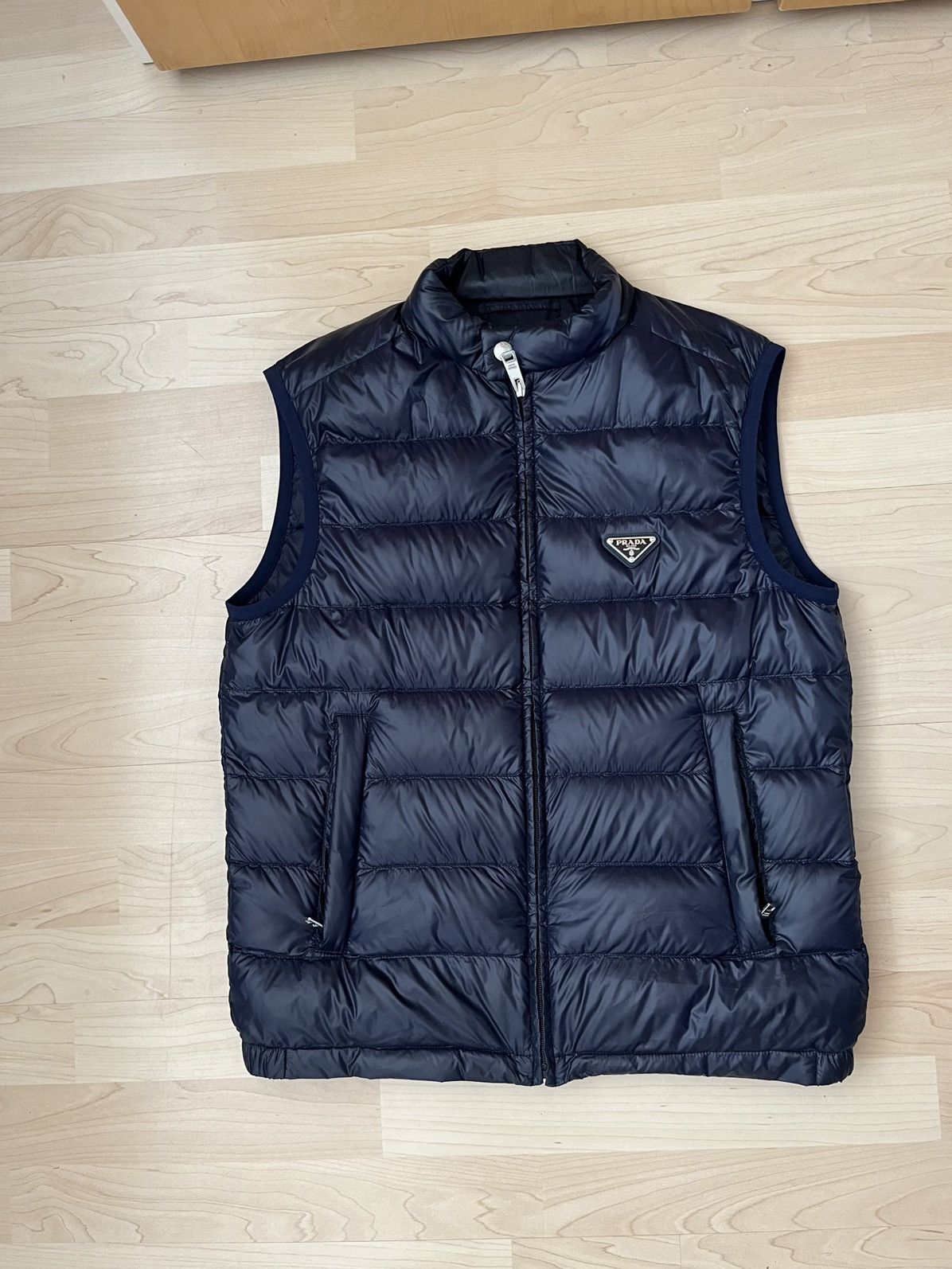 Prada Prada 1999 Linea rossa Tactical Gilet Packable Vest Nylon 