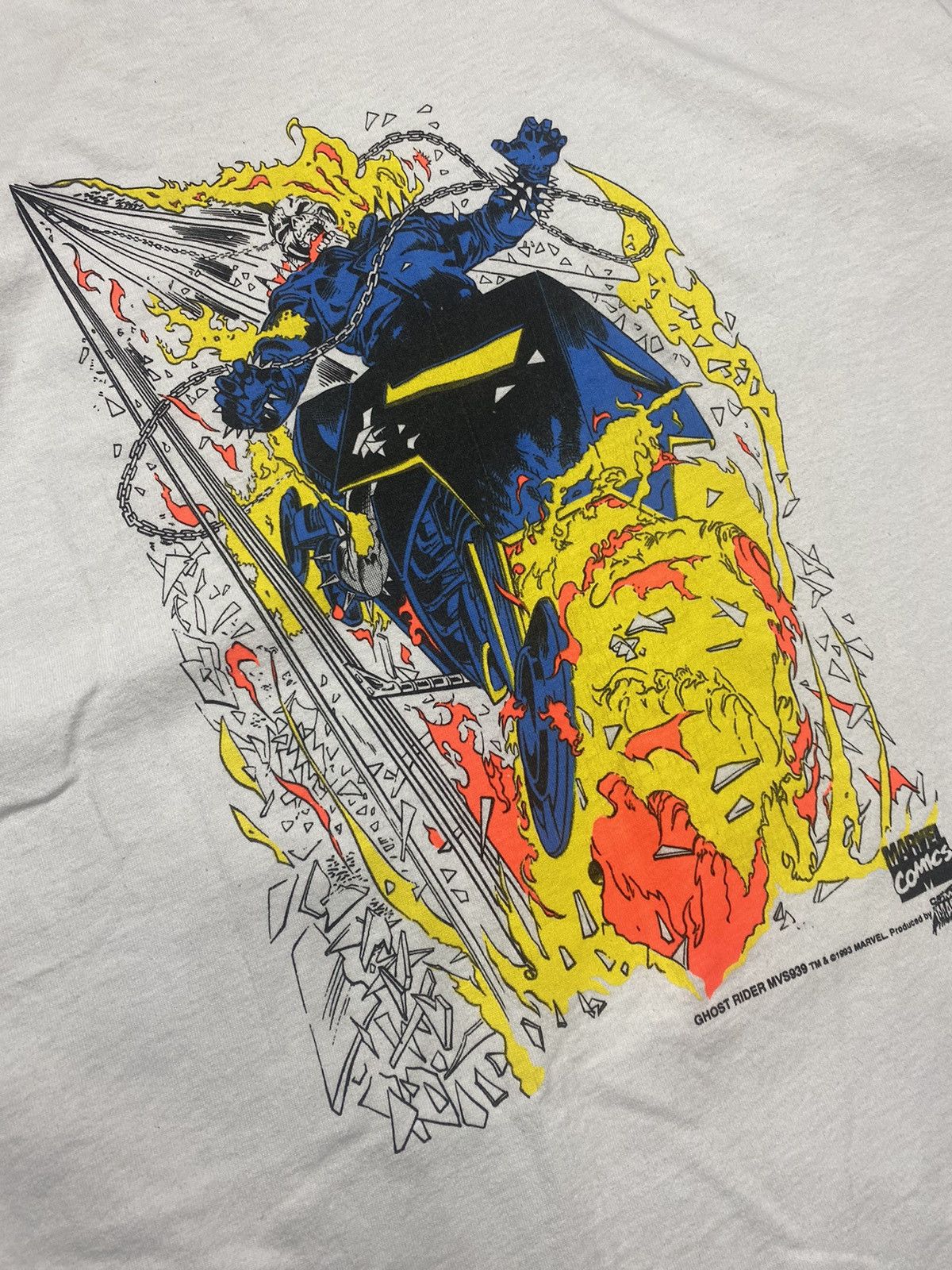 Fruit Of The Loom Ghost rider 1993 Size US XL / EU 56 / 4 - 2 Thumbnail