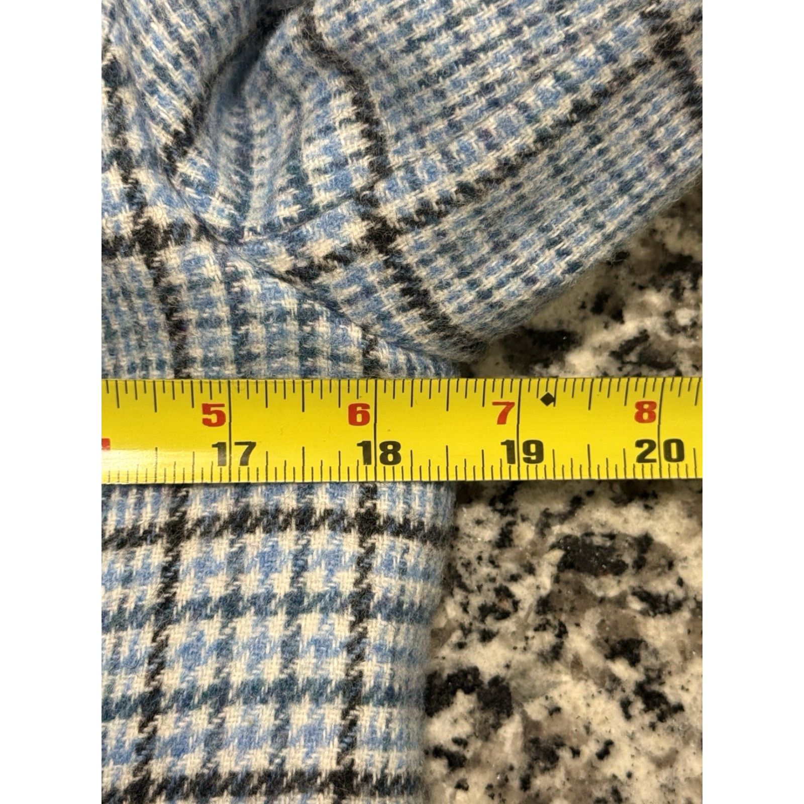 Talbots VINTAGE Talbots Women's Blazer Short Wool Blend Shetland Plaid 8 Formal Fall Spring Winter Size M / US 6-8 / IT 42-44 - 7 Thumbnail