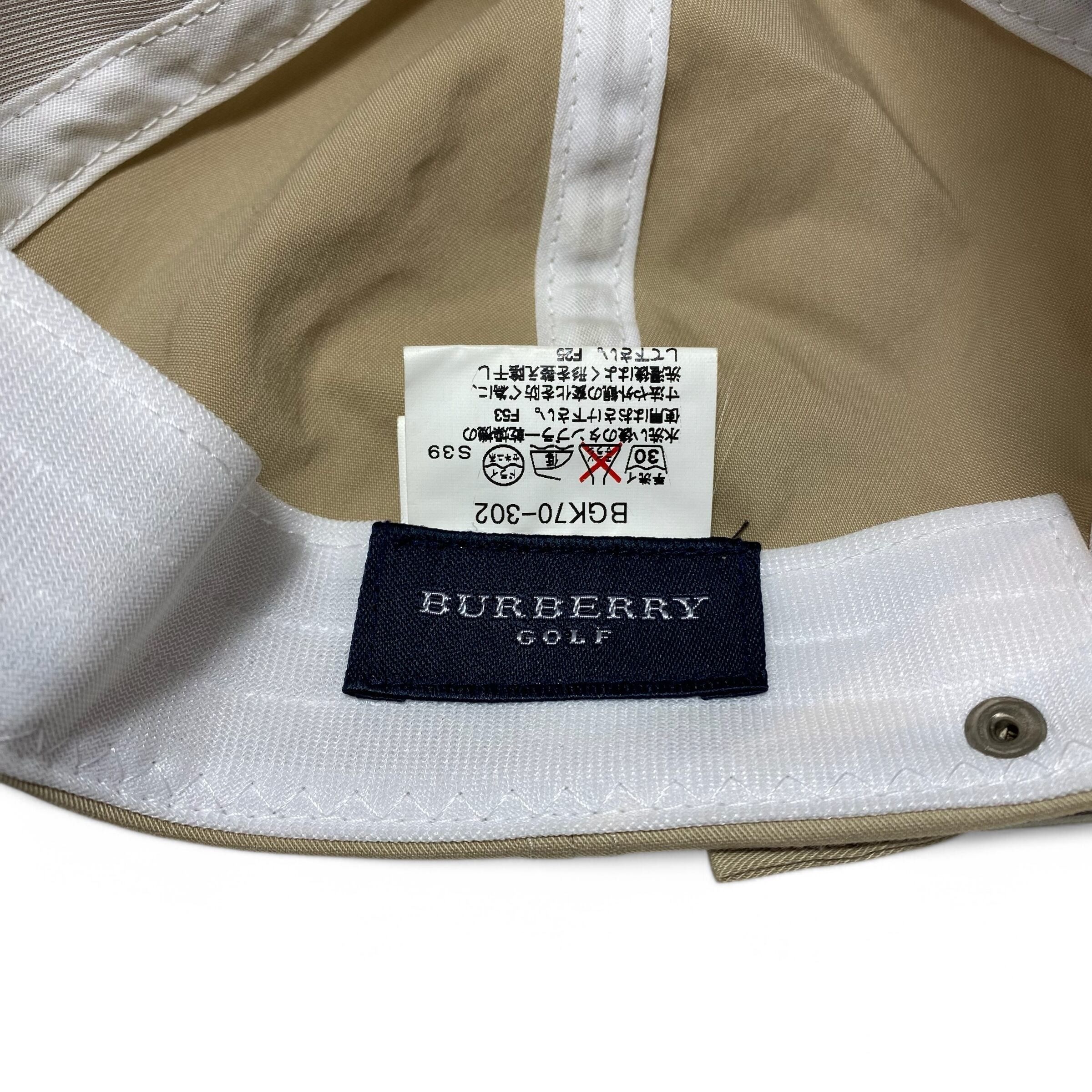 Burberry Burberry Golf Snapback Khaki Nova Check Visor Size ONE SIZE - 4 Thumbnail