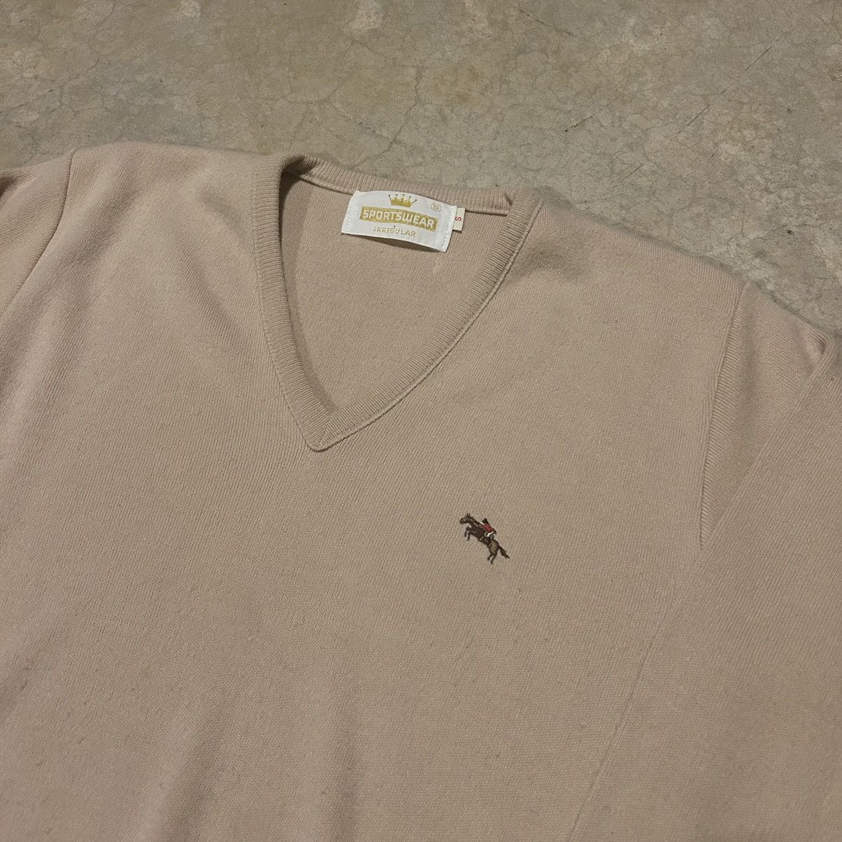 Japanese Brand × Vintage Essential Vintage 70s Horse Embroidered Pullover Sweater Size US S / EU 44-46 / 1 - 3 Thumbnail
