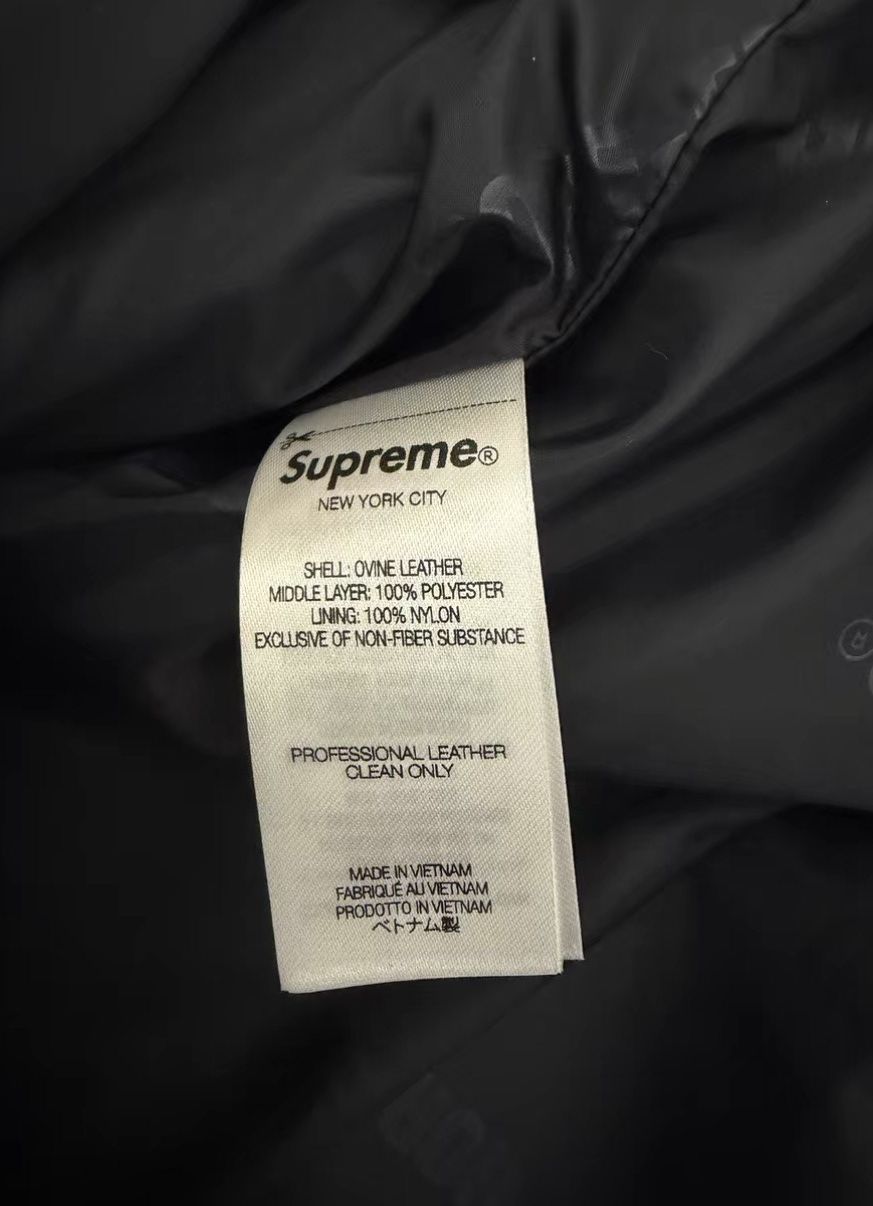 Supreme Supreme SS26 WEEK 6 GORE-TEX Ostrich Leather Jacket J34 Size US M / EU 48-50 / 2 - 4 Thumbnail