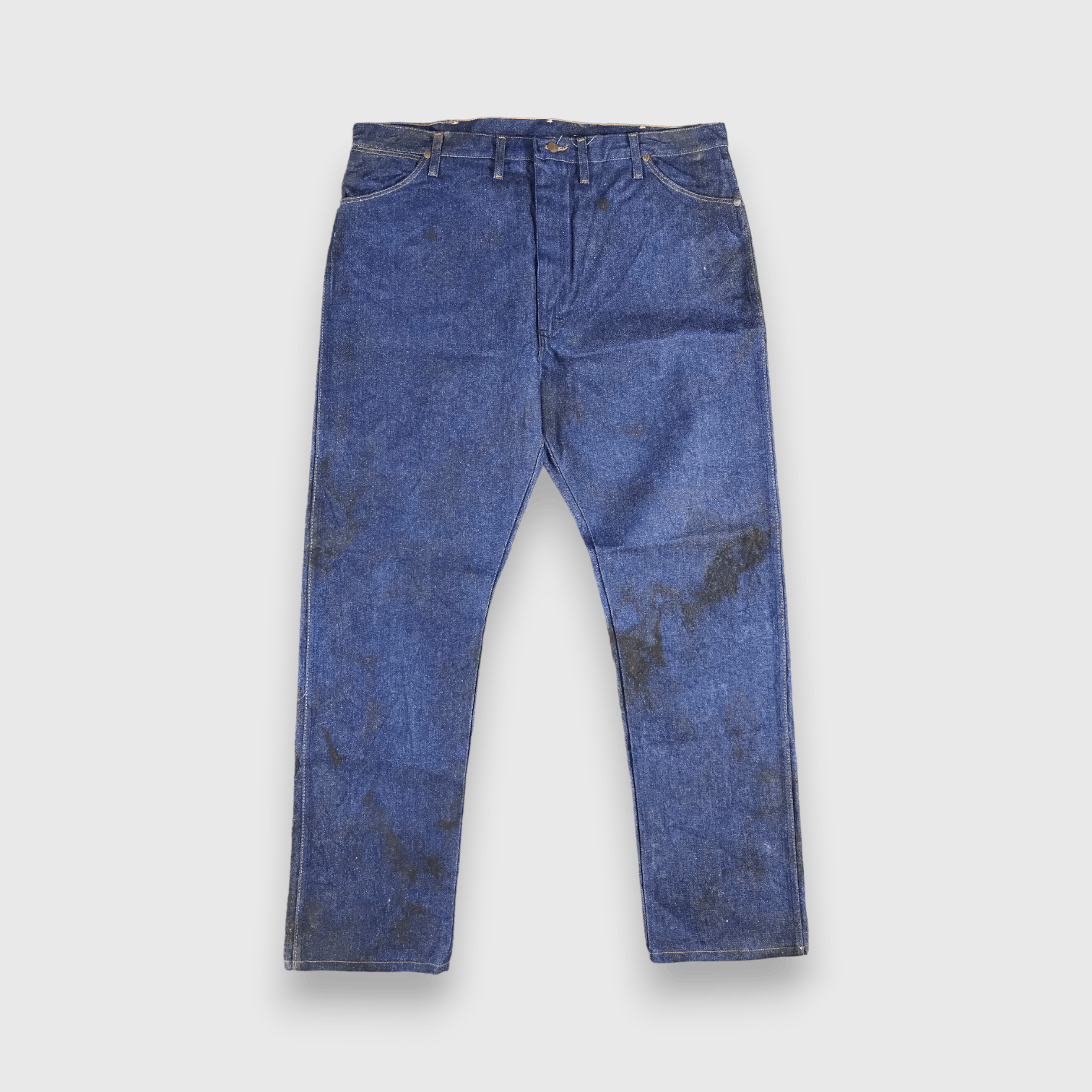 Vintage Vintage Blue Wash Wrangler Jeans-J2256 Size US 43 - 1 Thumbnail
