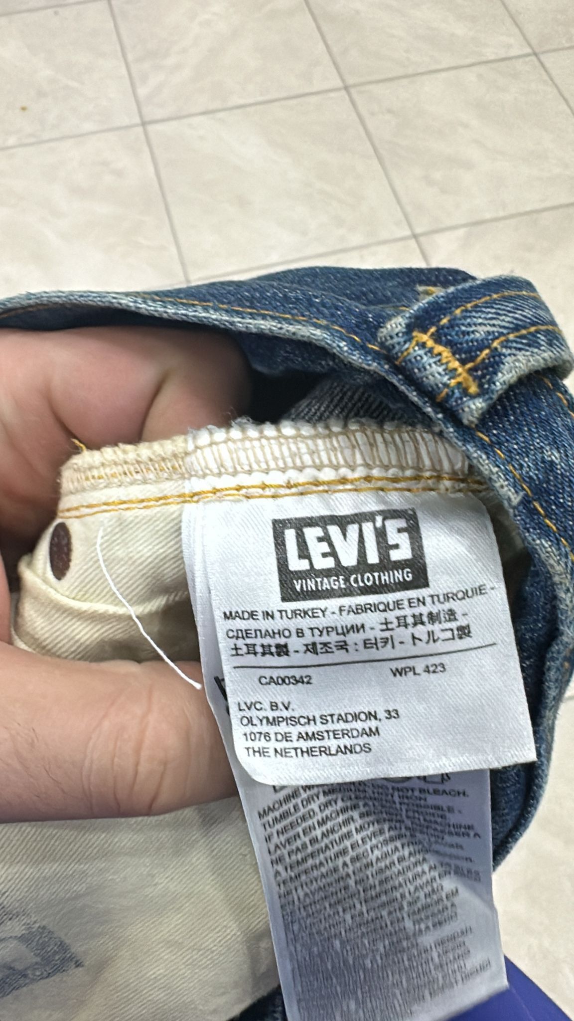Levi's Vintage Clothing LVC Levi's Vintage Clothing 1947 501XX BigE Selvedge Jeans Size US 32 / EU 48 - 8 Thumbnail
