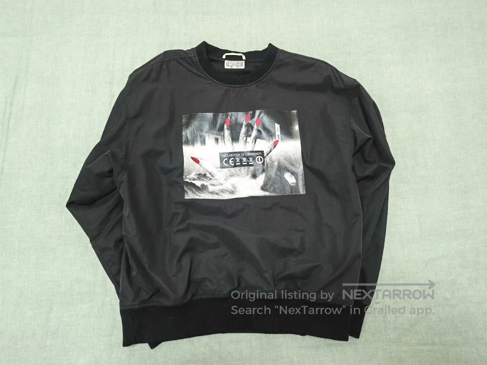 Cav Empt Cav Empt graphic black sweatshirt in large. Size US L / EU 52-54 / 3 - 1 Thumbnail