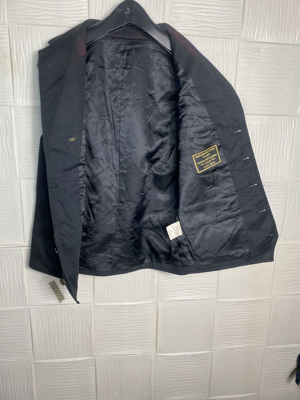 WACKO MARIA Vest Tuxedo Jacket